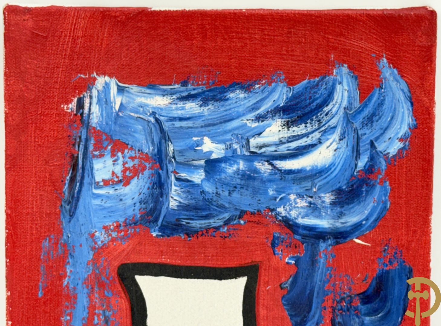 HUYSENTRUYT P. getekend verso en gedateerd 08/03/