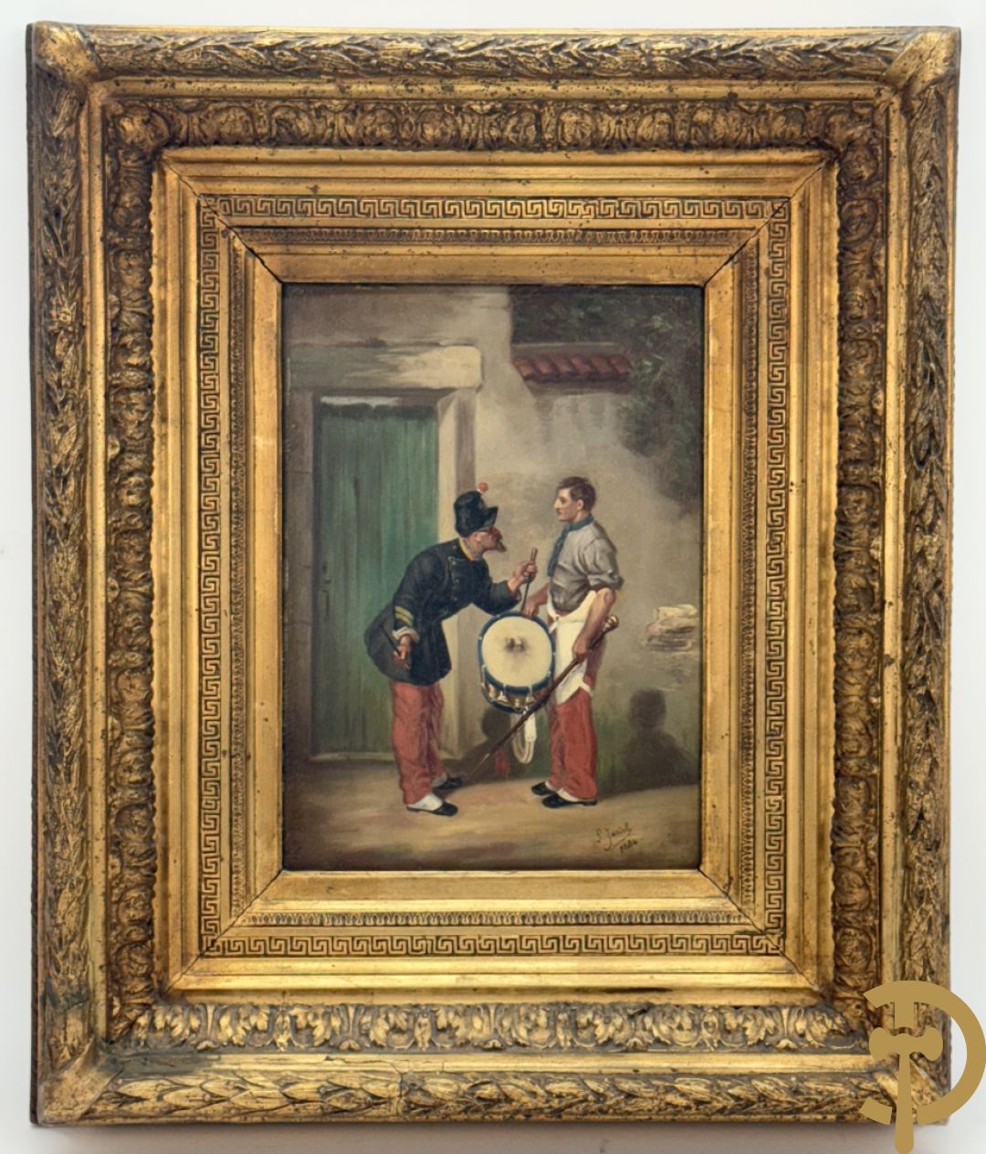 JARDEL L. getekend 1884 