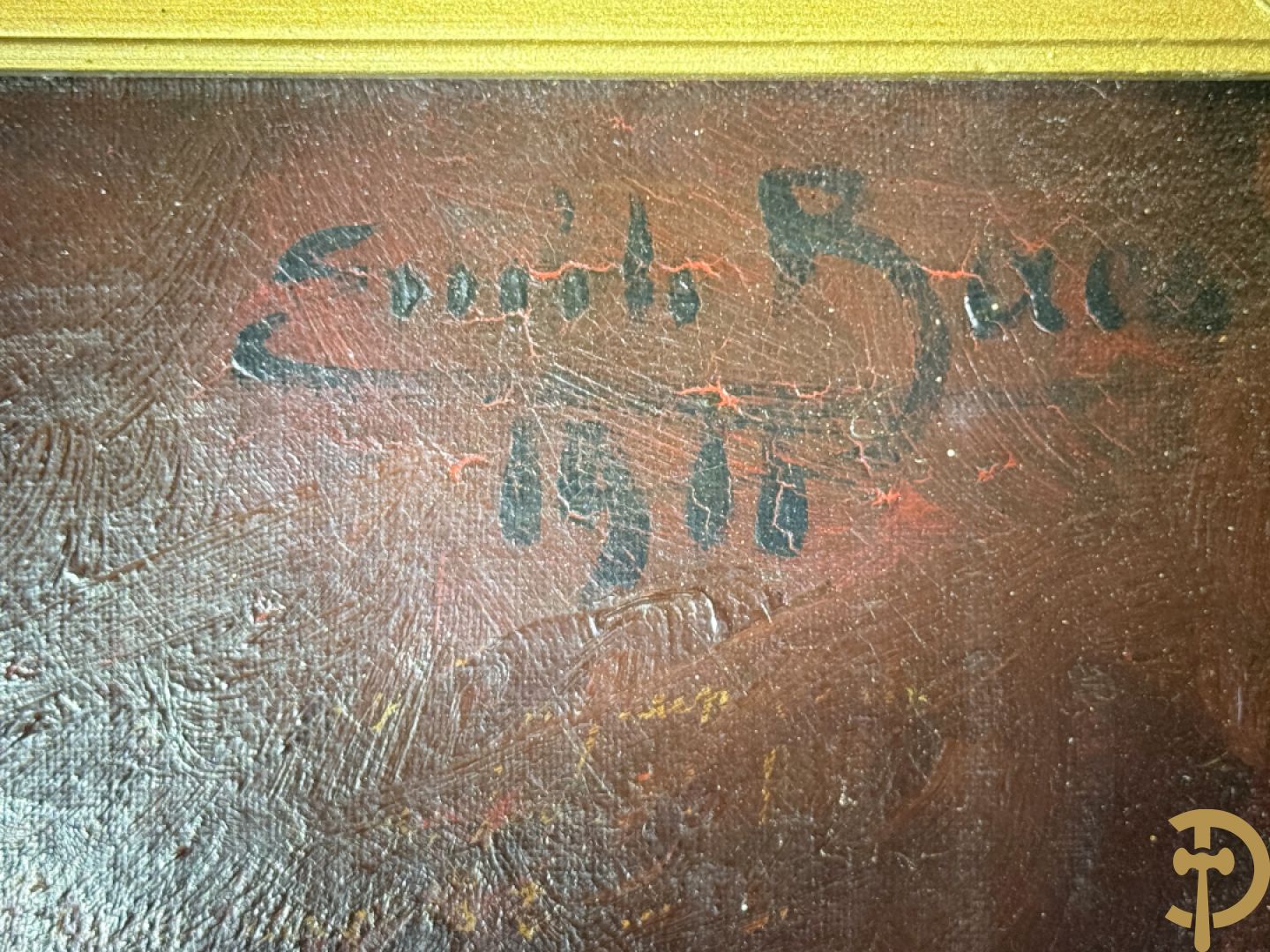 BAES Emile getekend rechts boven 1911 