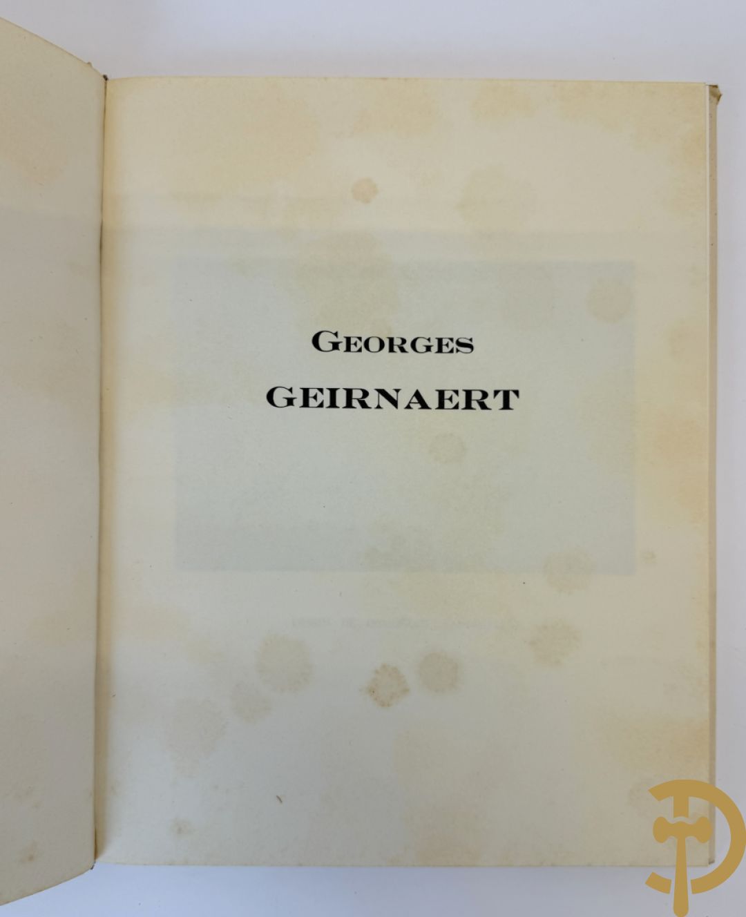 GEIRNAERT Geo getekend 