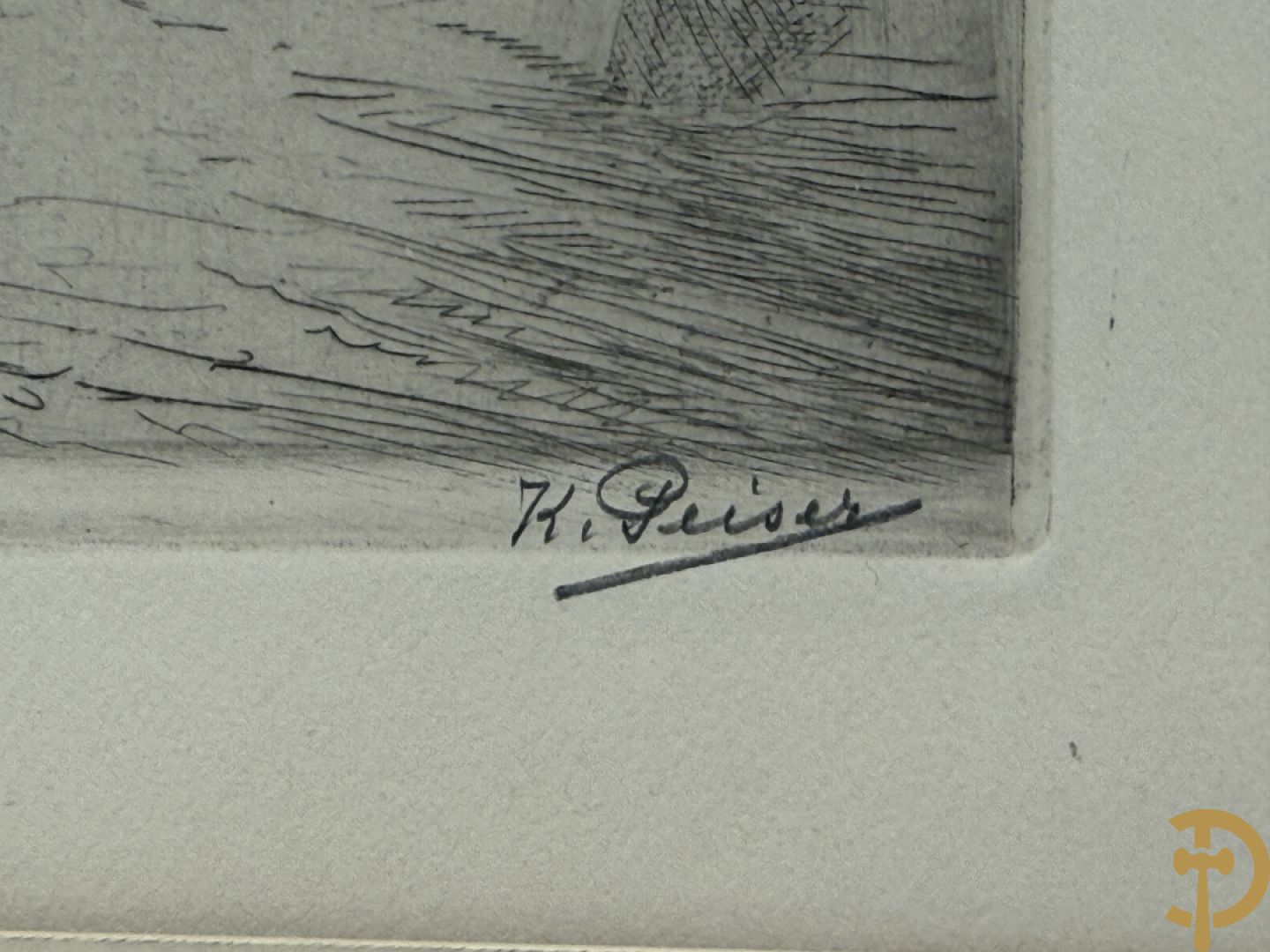 PEISER K. getekend 