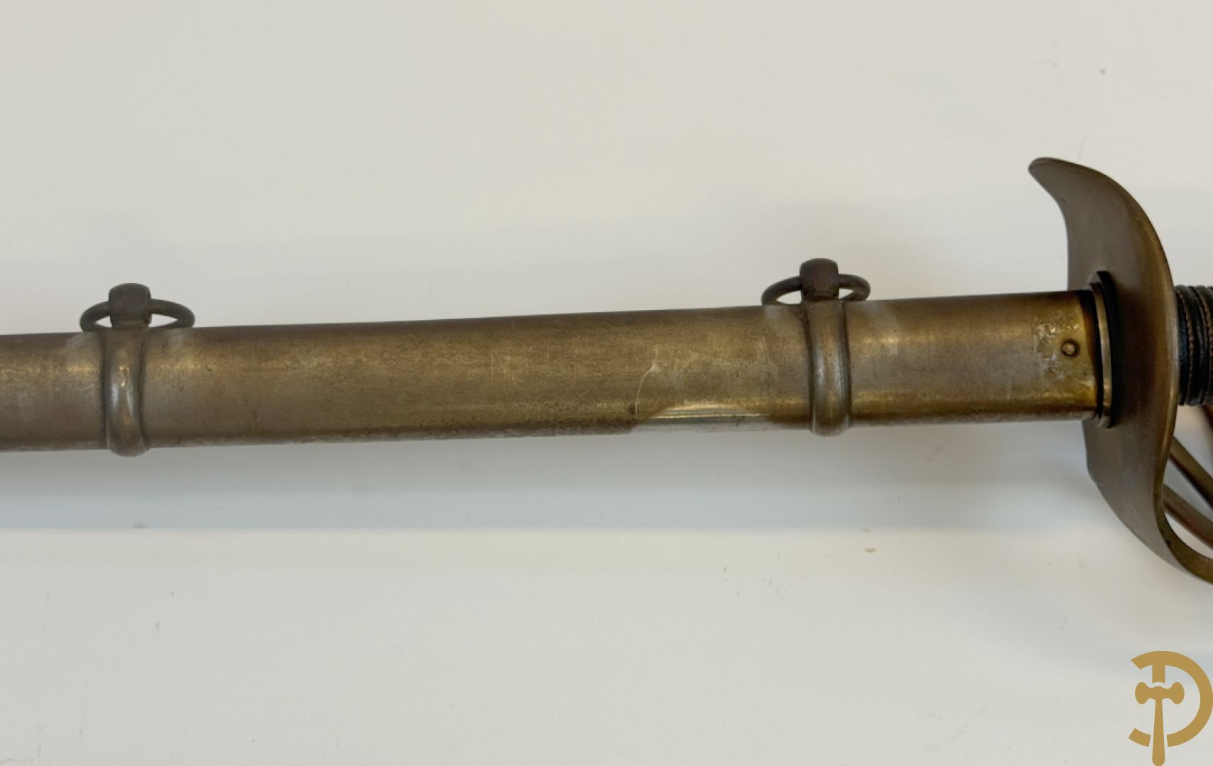 Franse Empire sabel met schede, gemerkt Manufacture Imperial du Klingenthal Octobre 1813