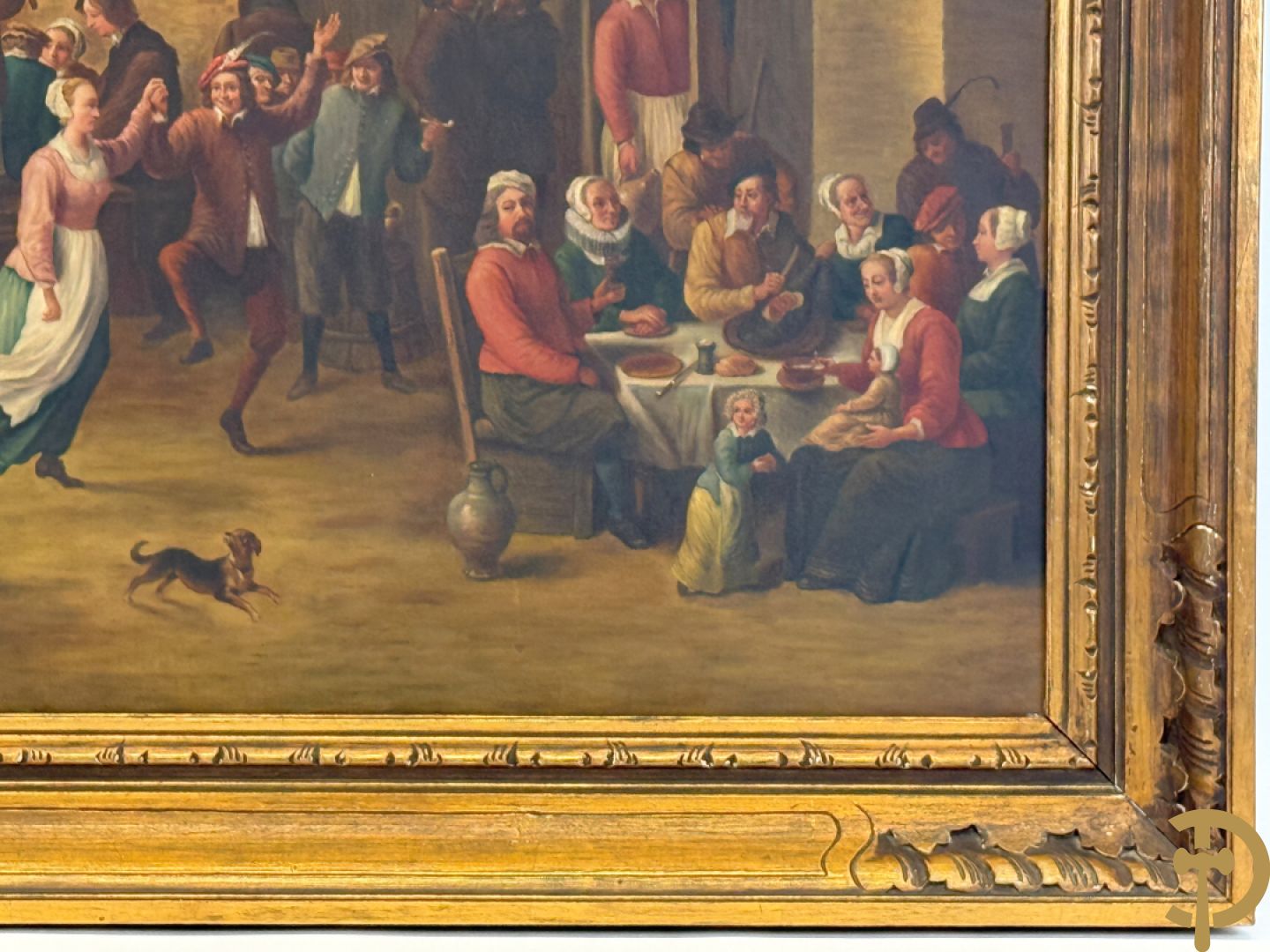 LANNOO A. getekend naar D. Teniers 