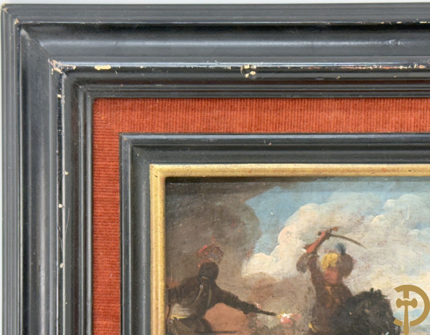 Italiaanse school toegeschreven aan Francesco SIMONINI en achteraan gerefereerd 