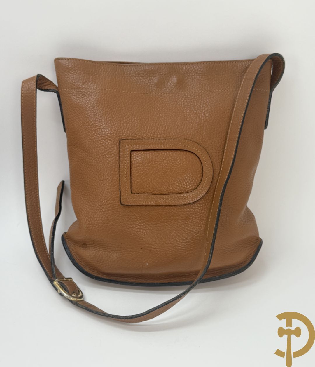 Zwarte en cognackleurige replica Delvaux handtassen