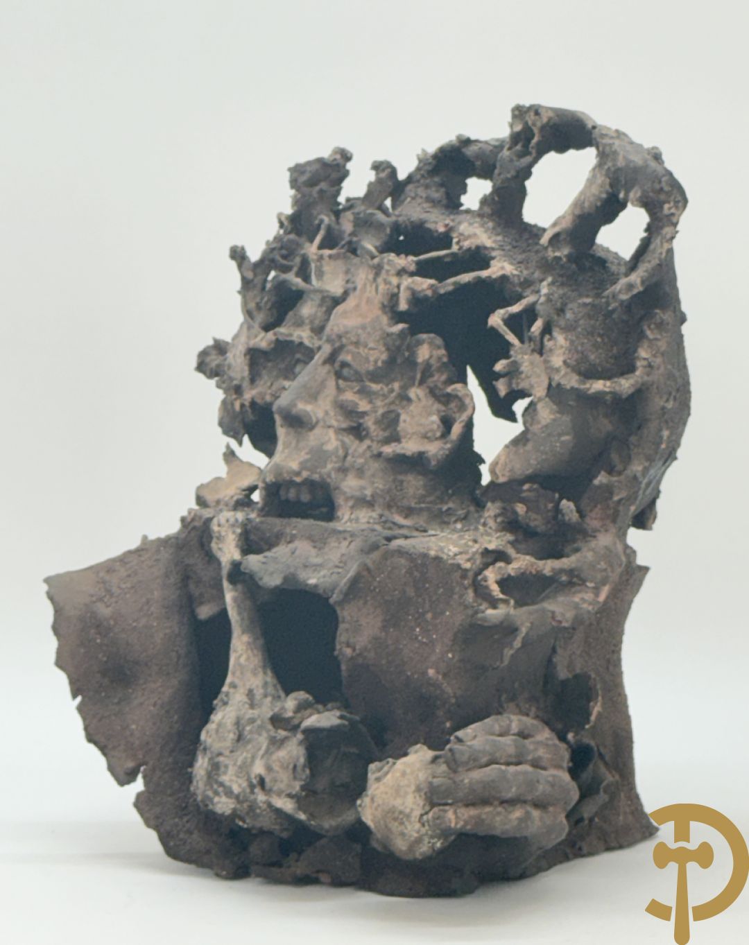 DEMORTIER Jan van - Modern keramiek figuratief beeld