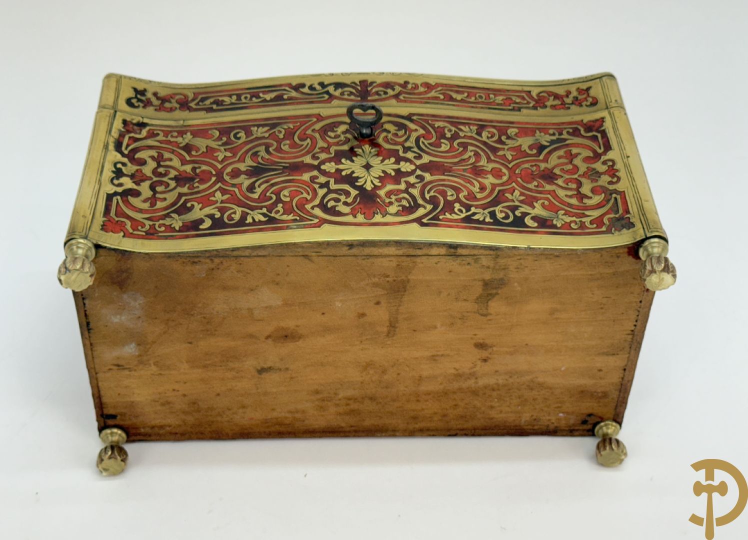 Theebox met koper en schildpad, Napoleon III