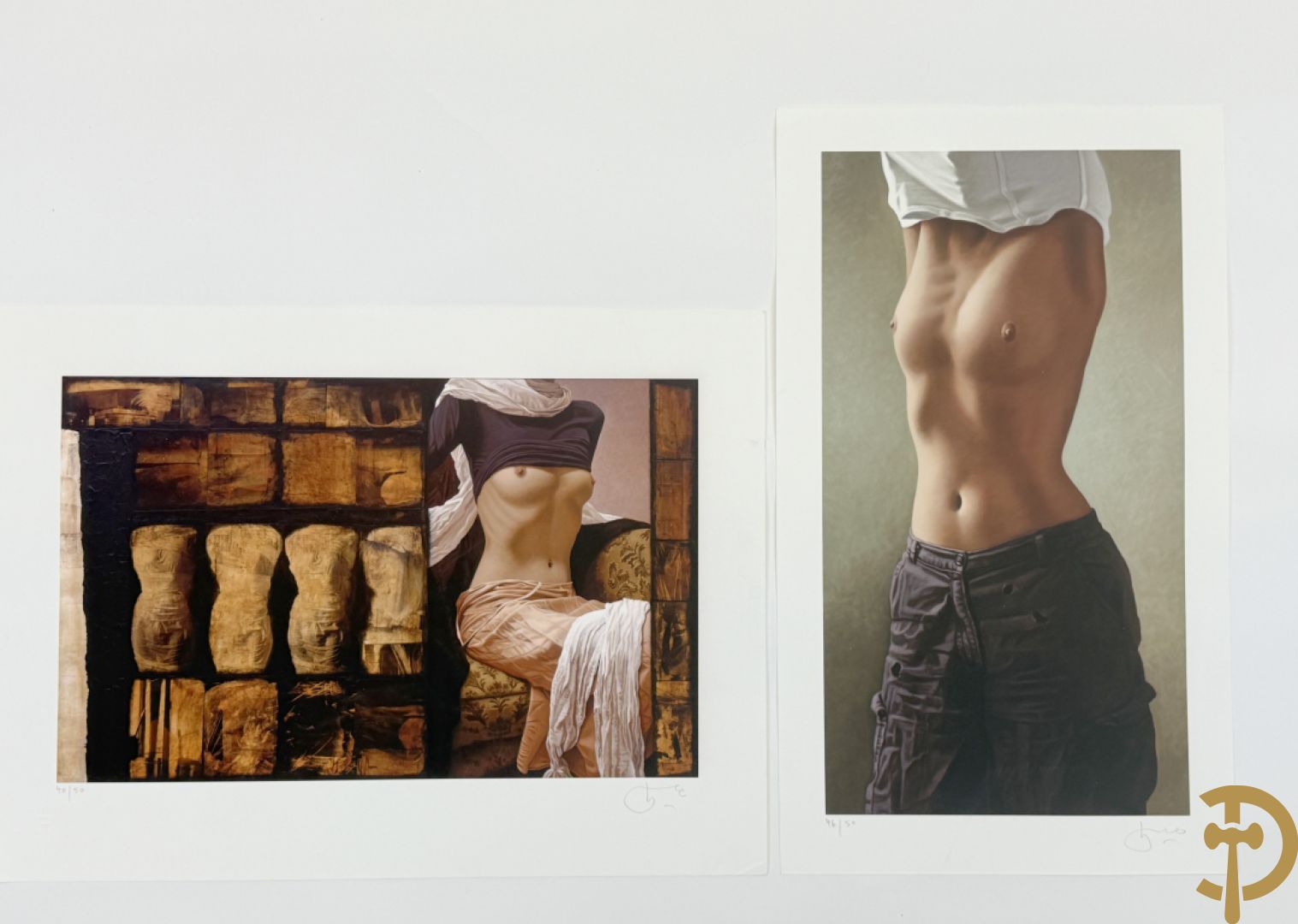 KISSMER Willy van - rechts onder gemonogrammeerd 