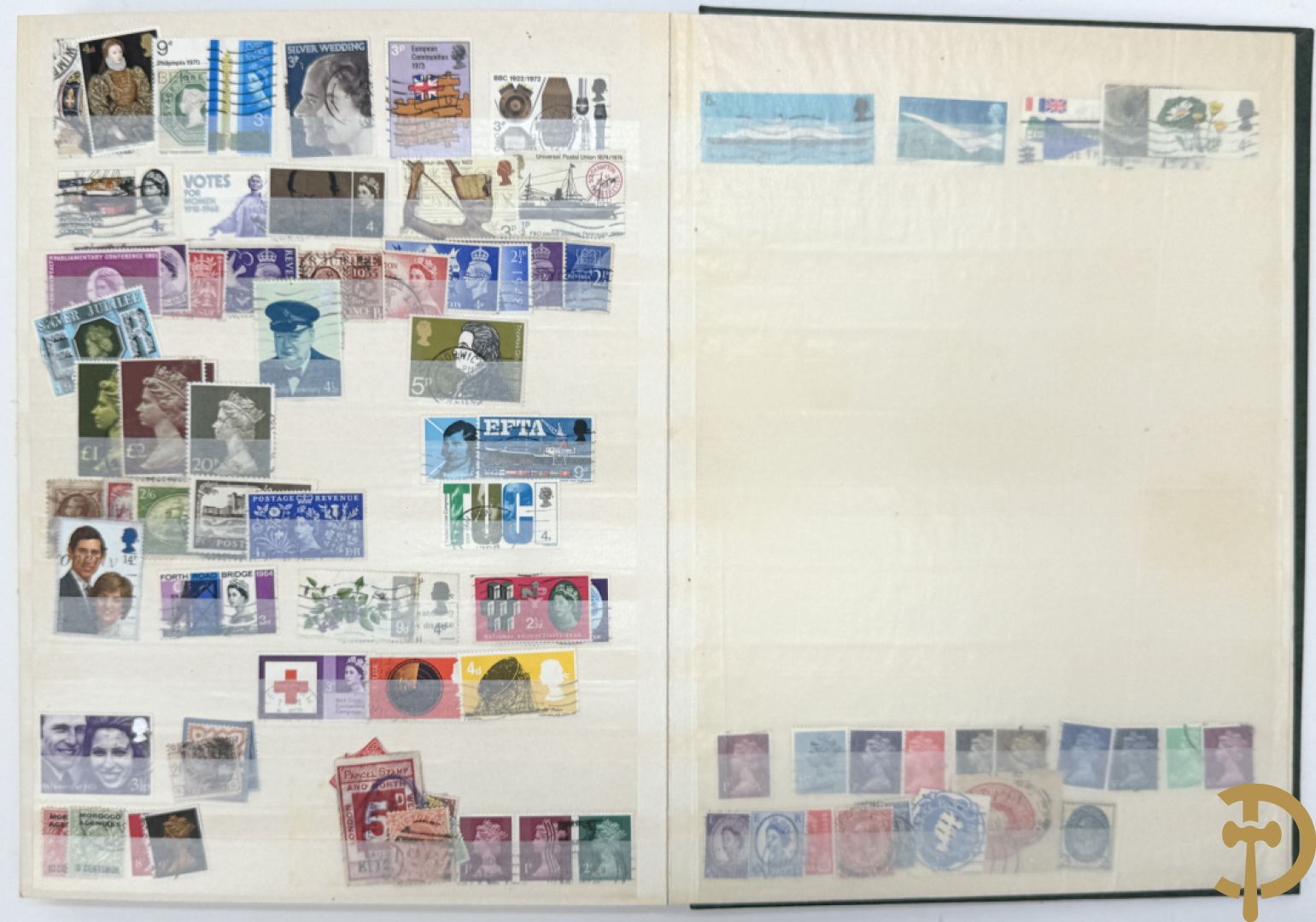 10 postzegelalbums van o.a. Duitsland, Congo, België, ... - Heel divers met veel zeldzame zegels