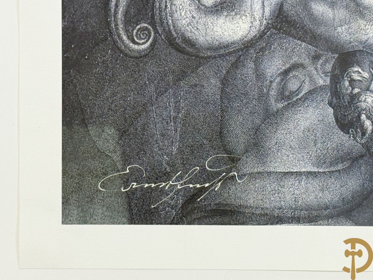FUCHS Ernst getekend 
