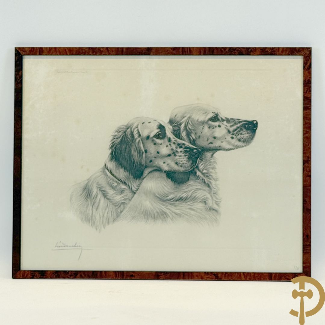 DANCHIN Leon, links boven gemerkt en gedateerd 1931 getekend 