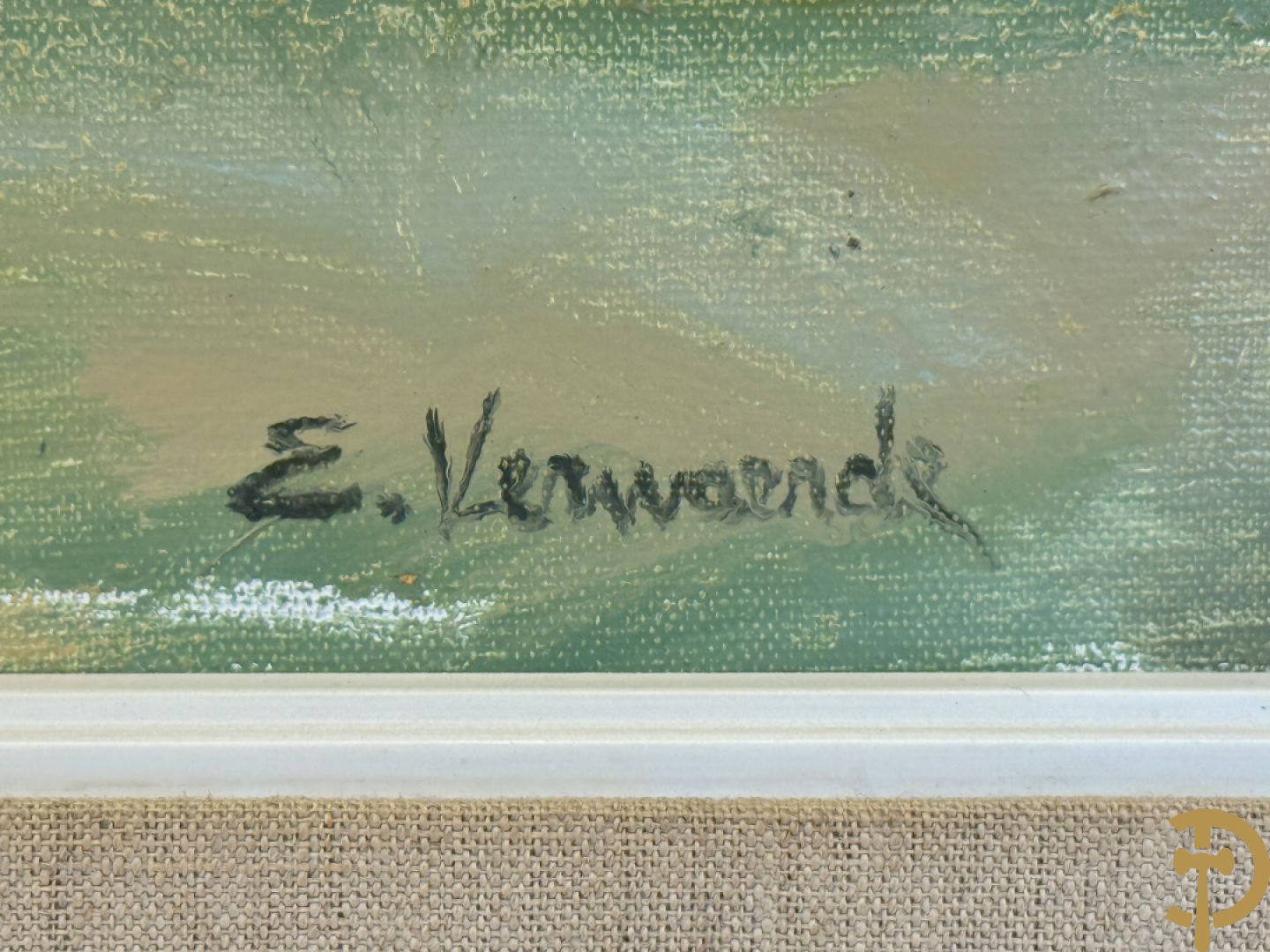 VERWAERDE E. getekend 
