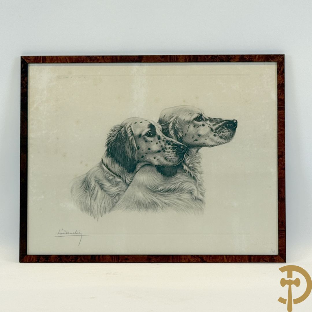 DANCHIN Leon, links boven gemerkt en gedateerd 1931 getekend 