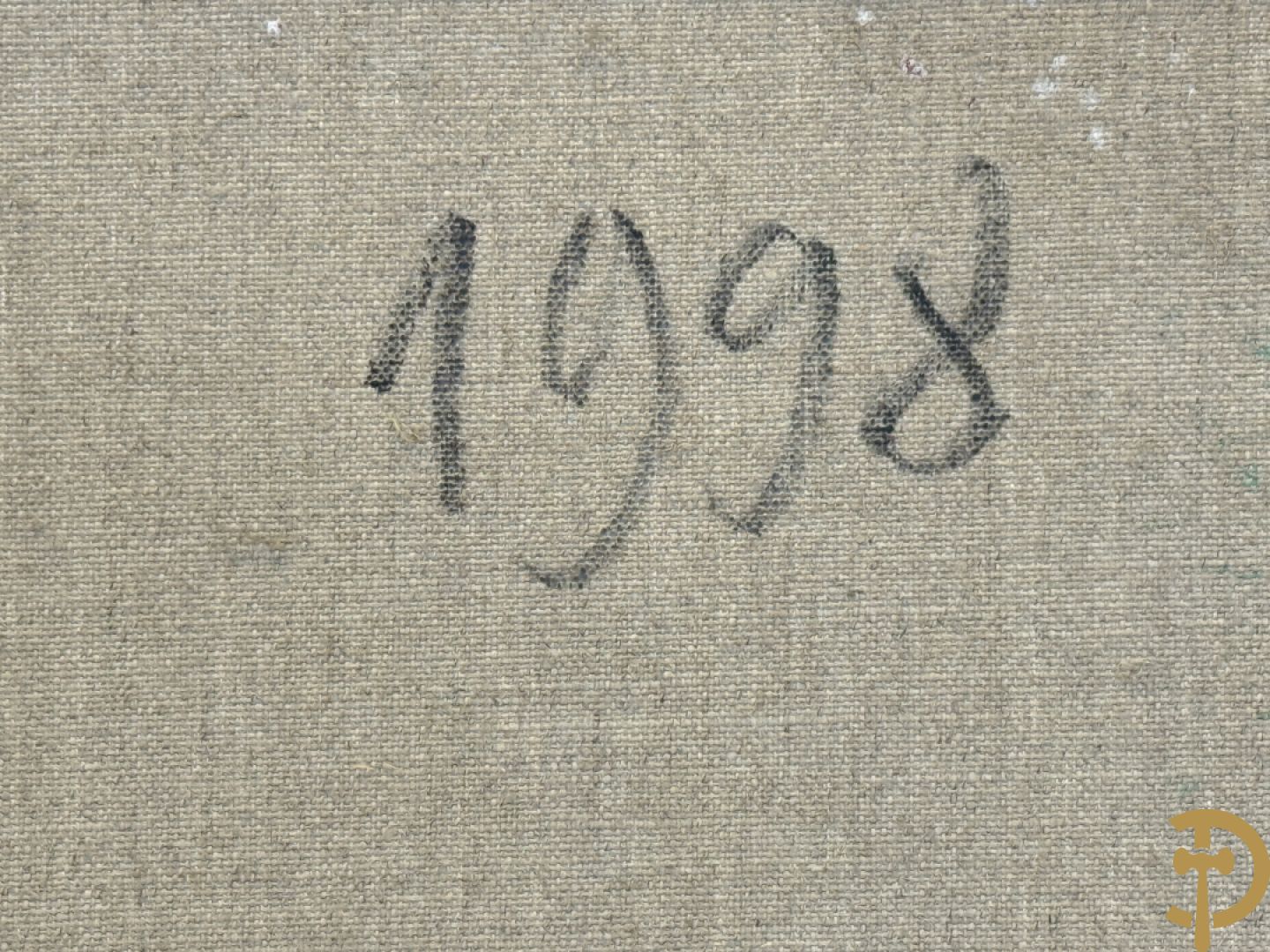 BOSSCHEM W. getekend en 1998 gedateerd verso 