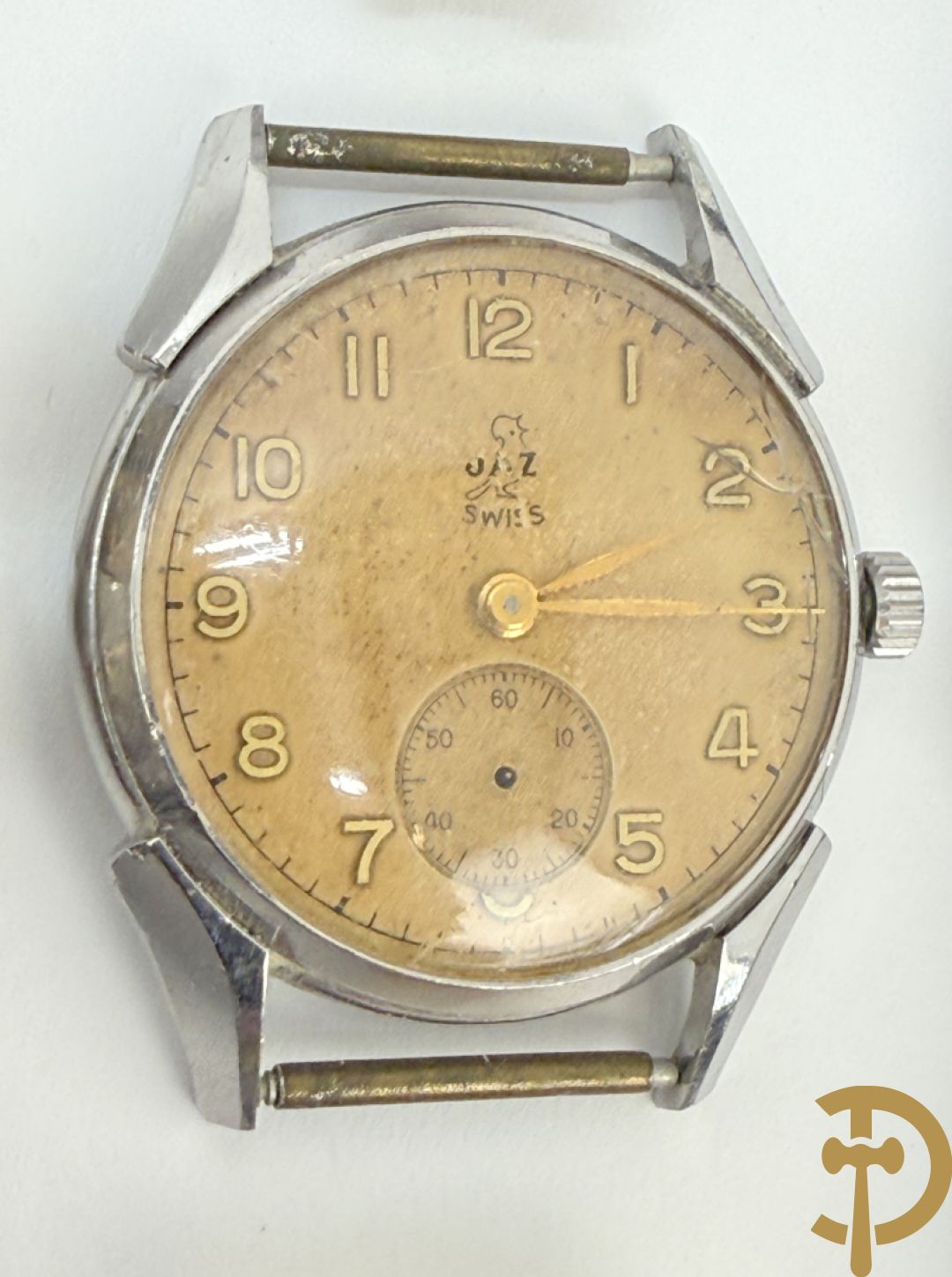 Zeventien vintage dames- en heren polsbandhorloges + 2 binnenwerken