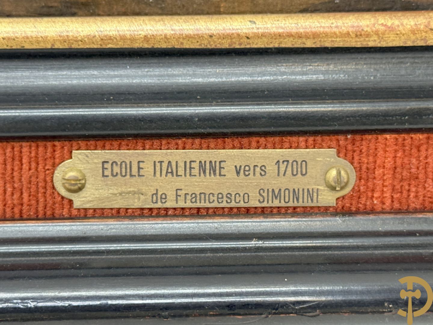 Italiaanse school toegeschreven aan Francesco SIMONINI en achteraan gerefereerd 