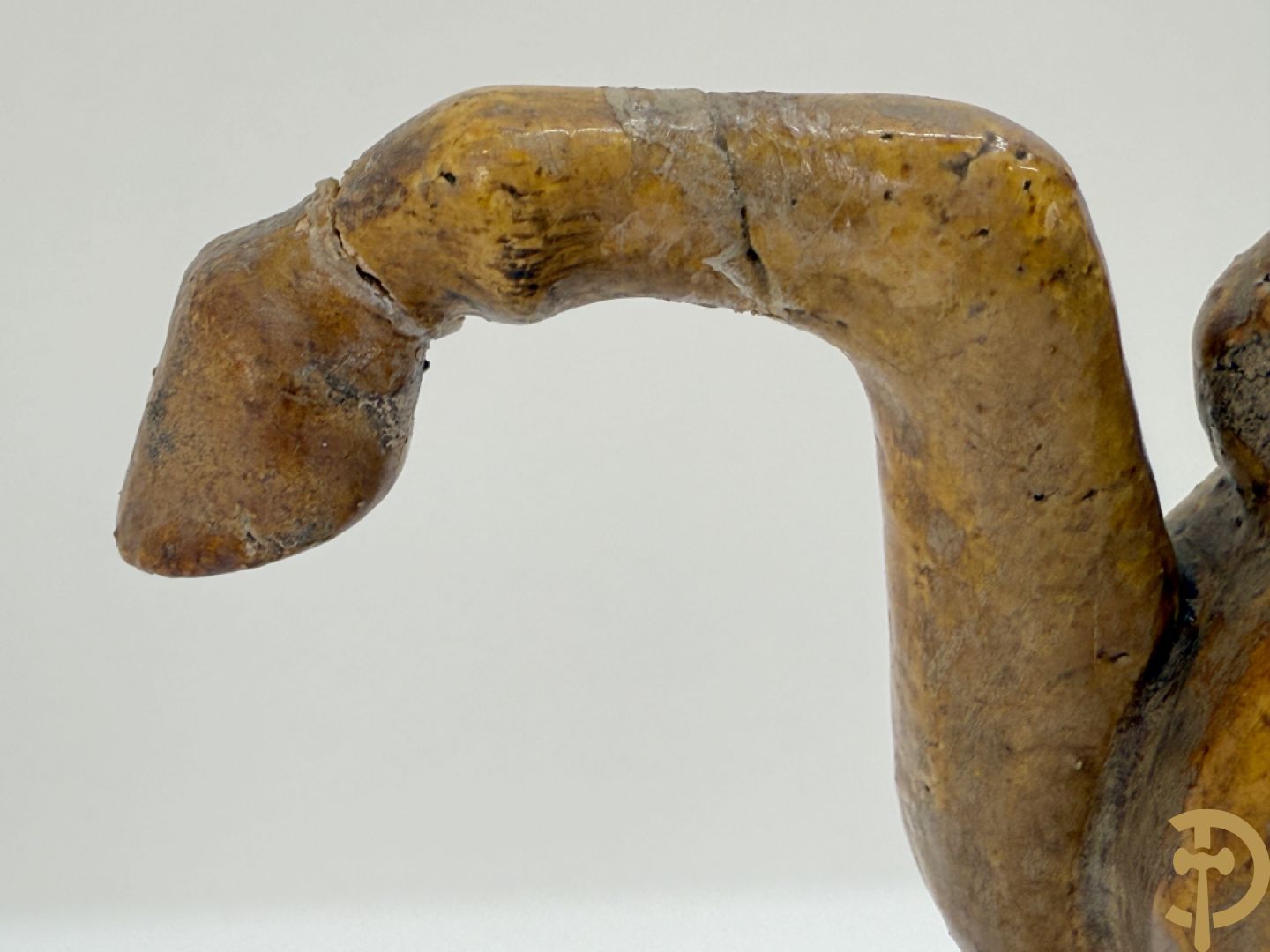 Gekleurd keramieken Aziatisch tang paard