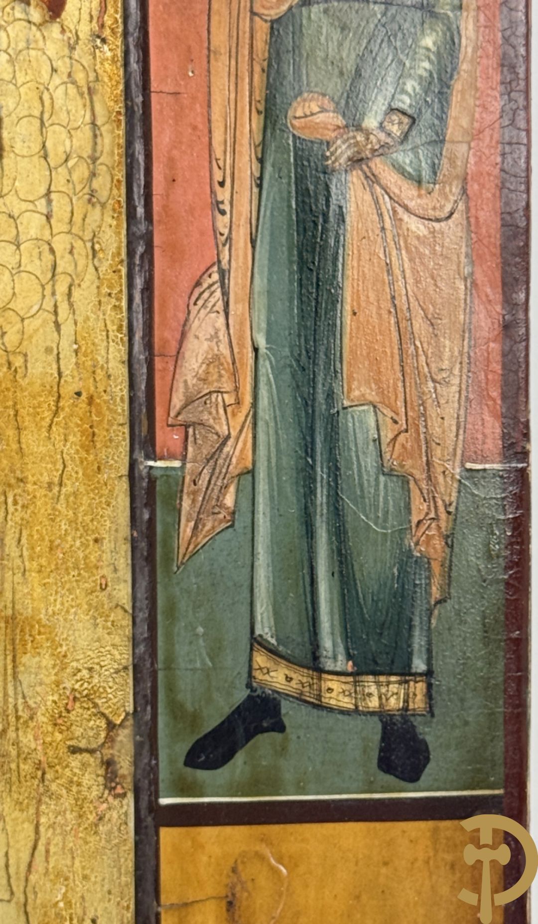 Russische ikoon Sint Nikolas de weldoener