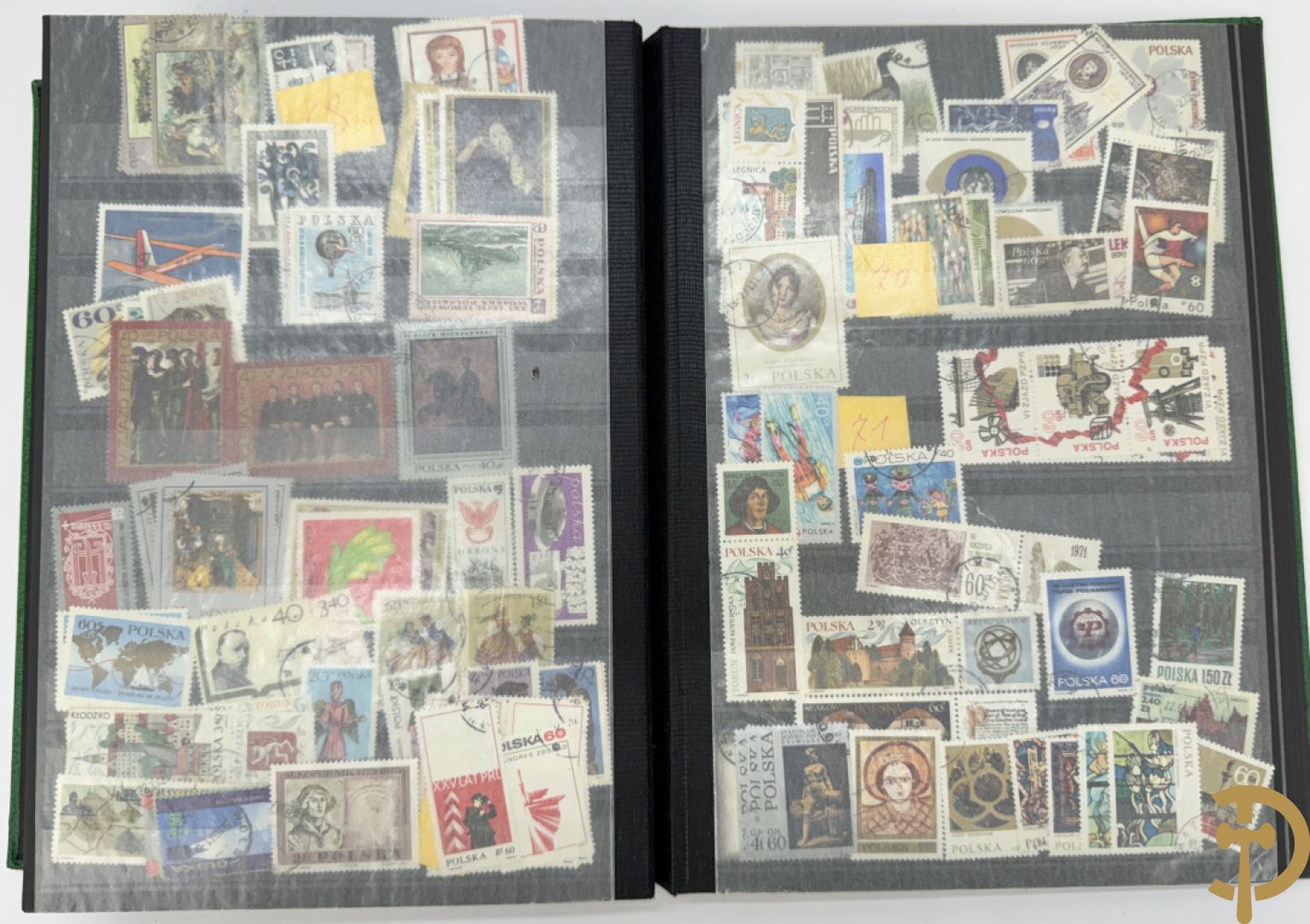 10 postzegelalbums van o.a. Duitsland, Congo, België, ... - Heel divers met veel zeldzame zegels
