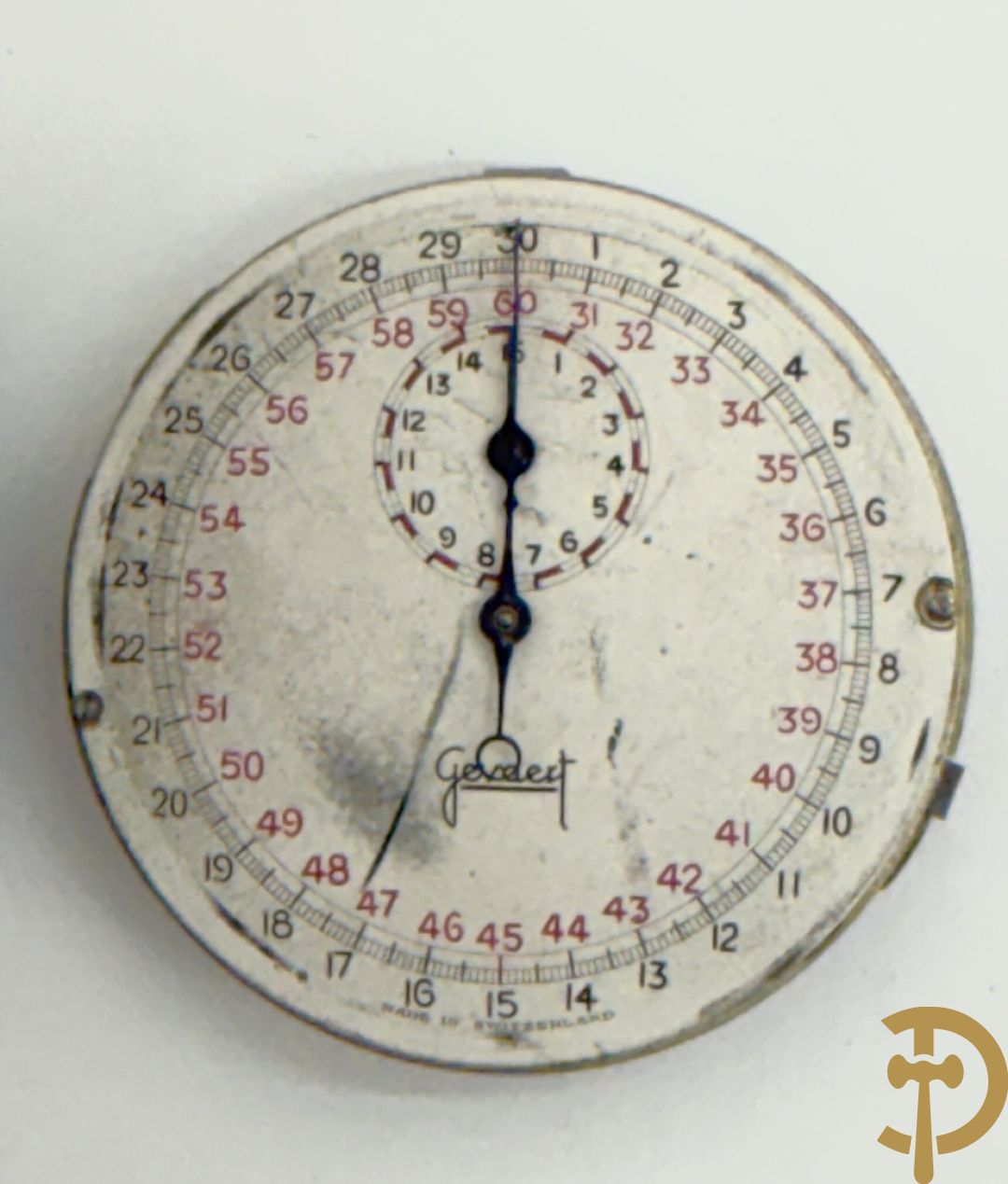2 zakhorloges Roskpf + zakhorloge met jachtmotieven + zakhorlogehanger + 2 zakhorlogekasten + chrono (na te zien) + zakhorloge Bacschmed