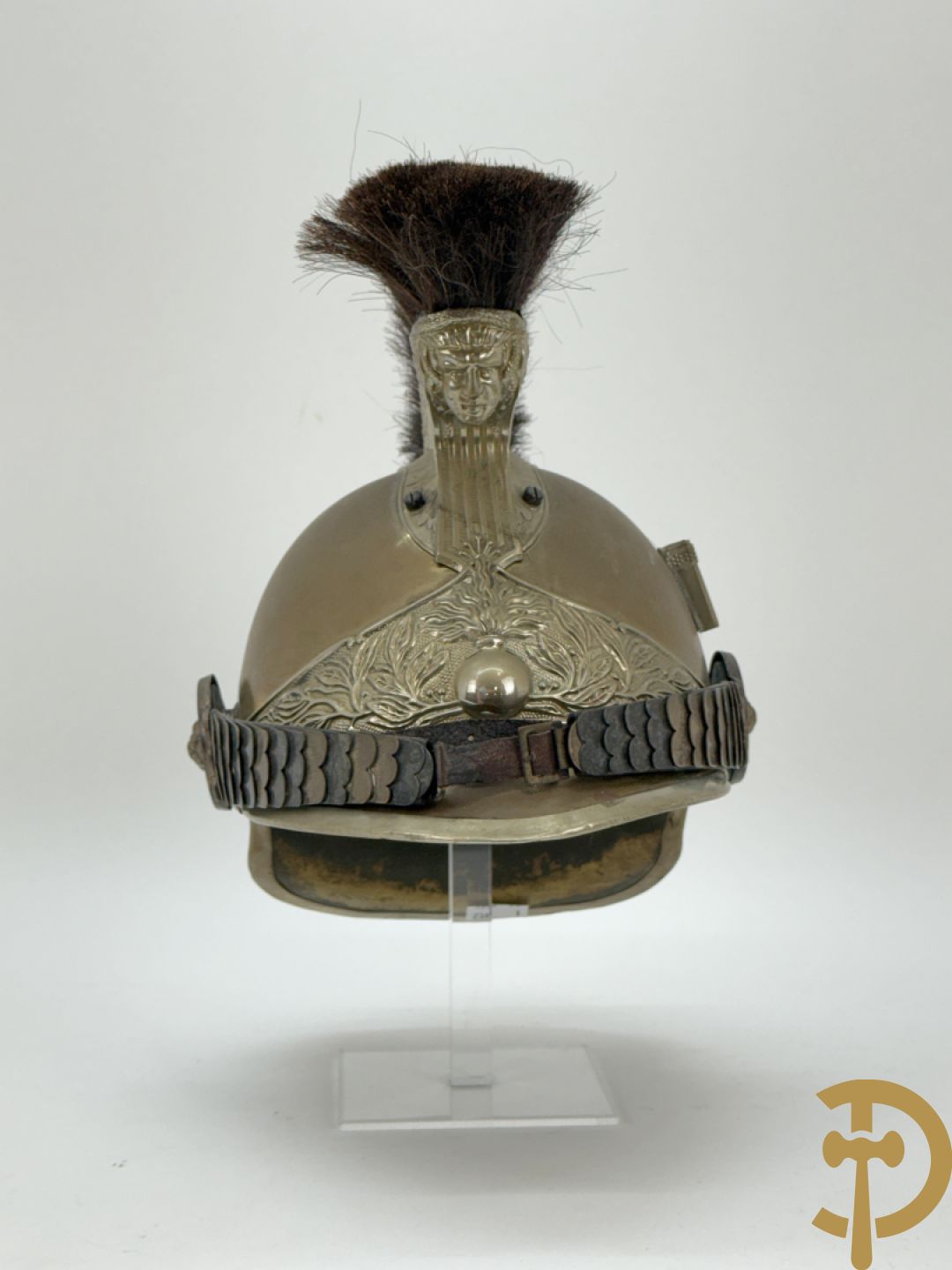 Koperen helm gendarme, model 1912