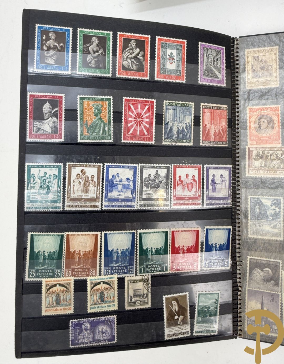 10 postzegelalbums van o.a. Duitsland, Congo, België, ... - Heel divers met veel zeldzame zegels