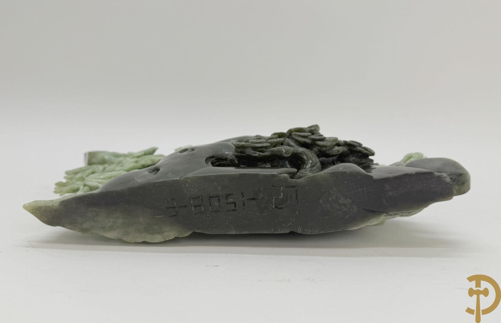 Aziatische sculptuur in jadeiet 