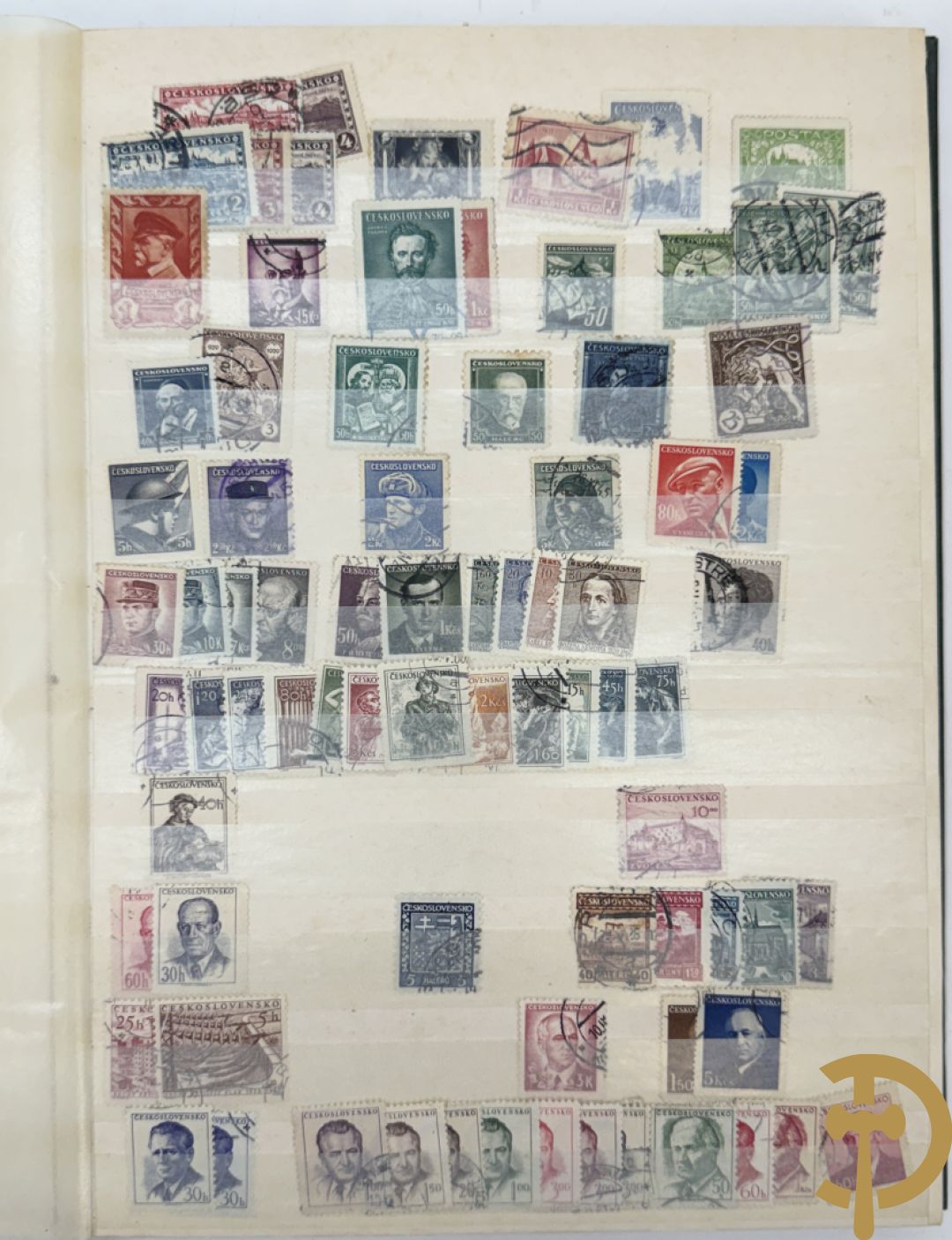 10 postzegelalbums van o.a. Duitsland, Congo, België, ... - Heel divers met veel zeldzame zegels