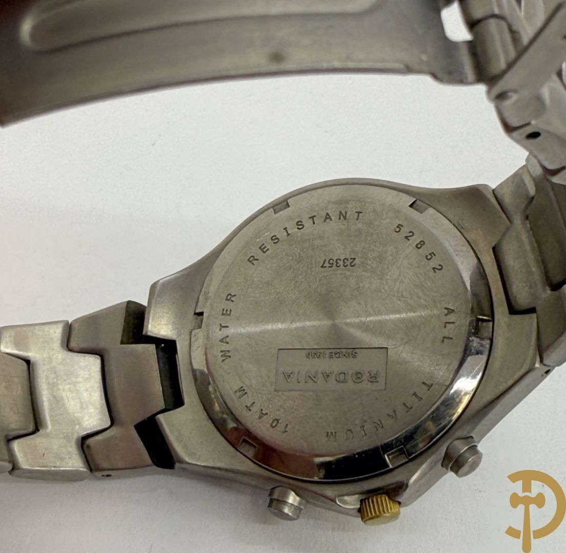 Drie polshorloges Rodania + 4 zakhorloges w.o. Roskopf en Roamer