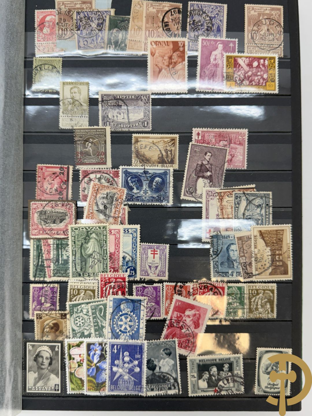 10 postzegelalbums van o.a. Duitsland, Congo, België, ... - Heel divers met veel zeldzame zegels