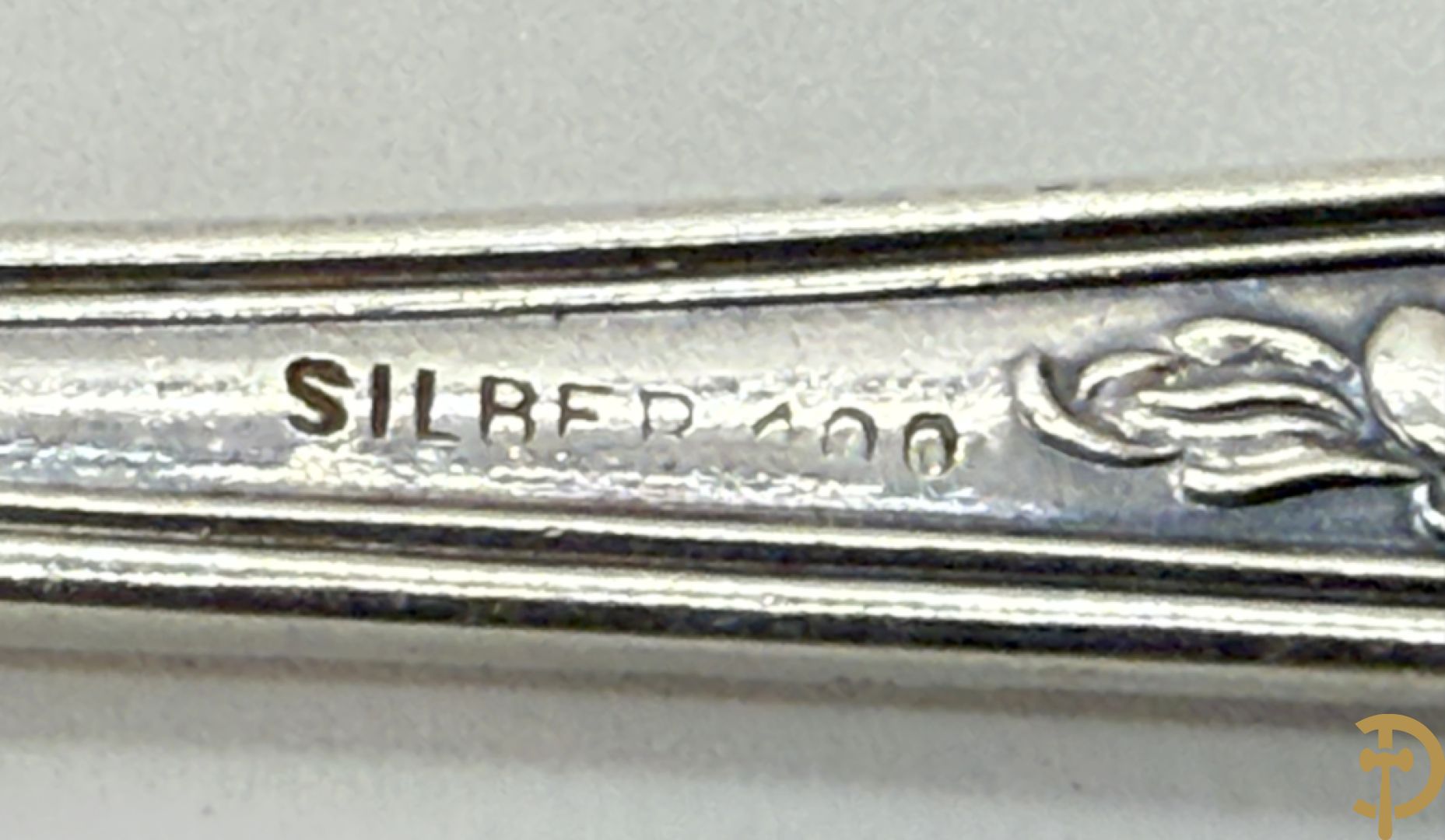 Verzilverd Louis XV bestek