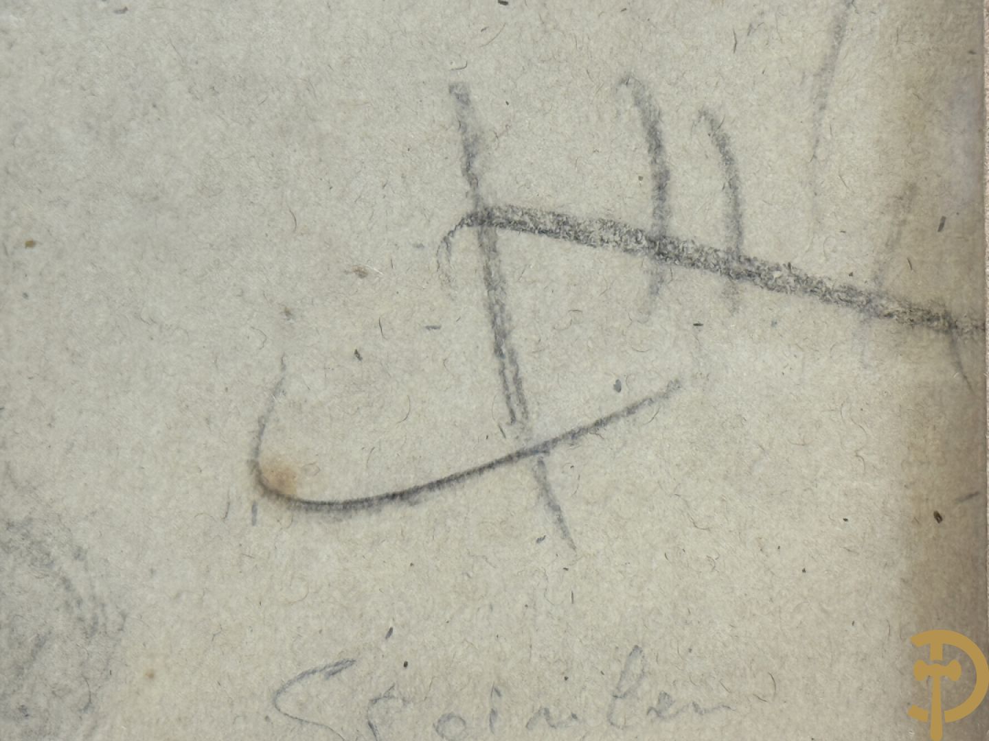 SCOINLEN ? verso getekend 