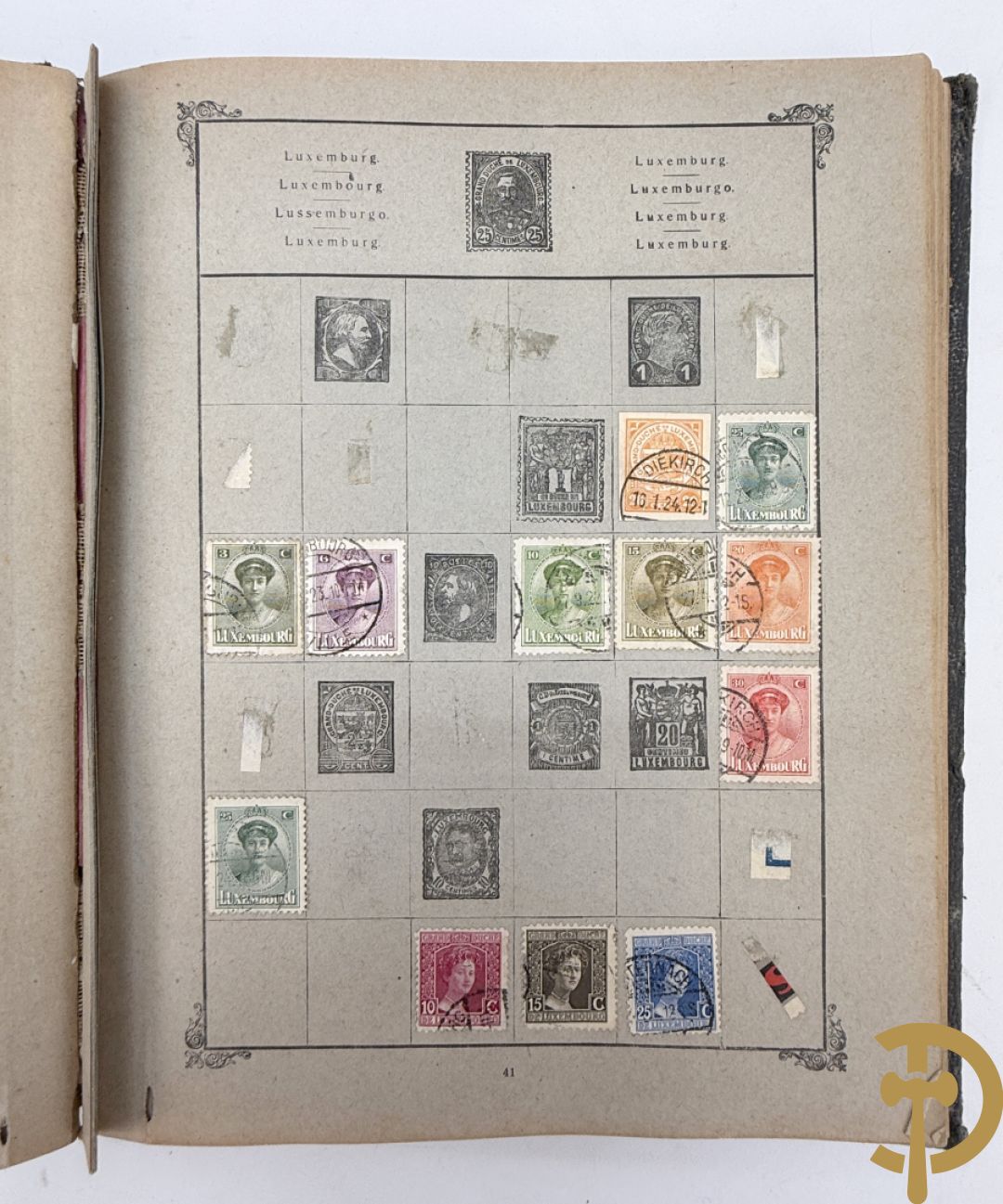 10 postzegelalbums van o.a. Duitsland, Congo, België, ... - Heel divers met veel zeldzame zegels