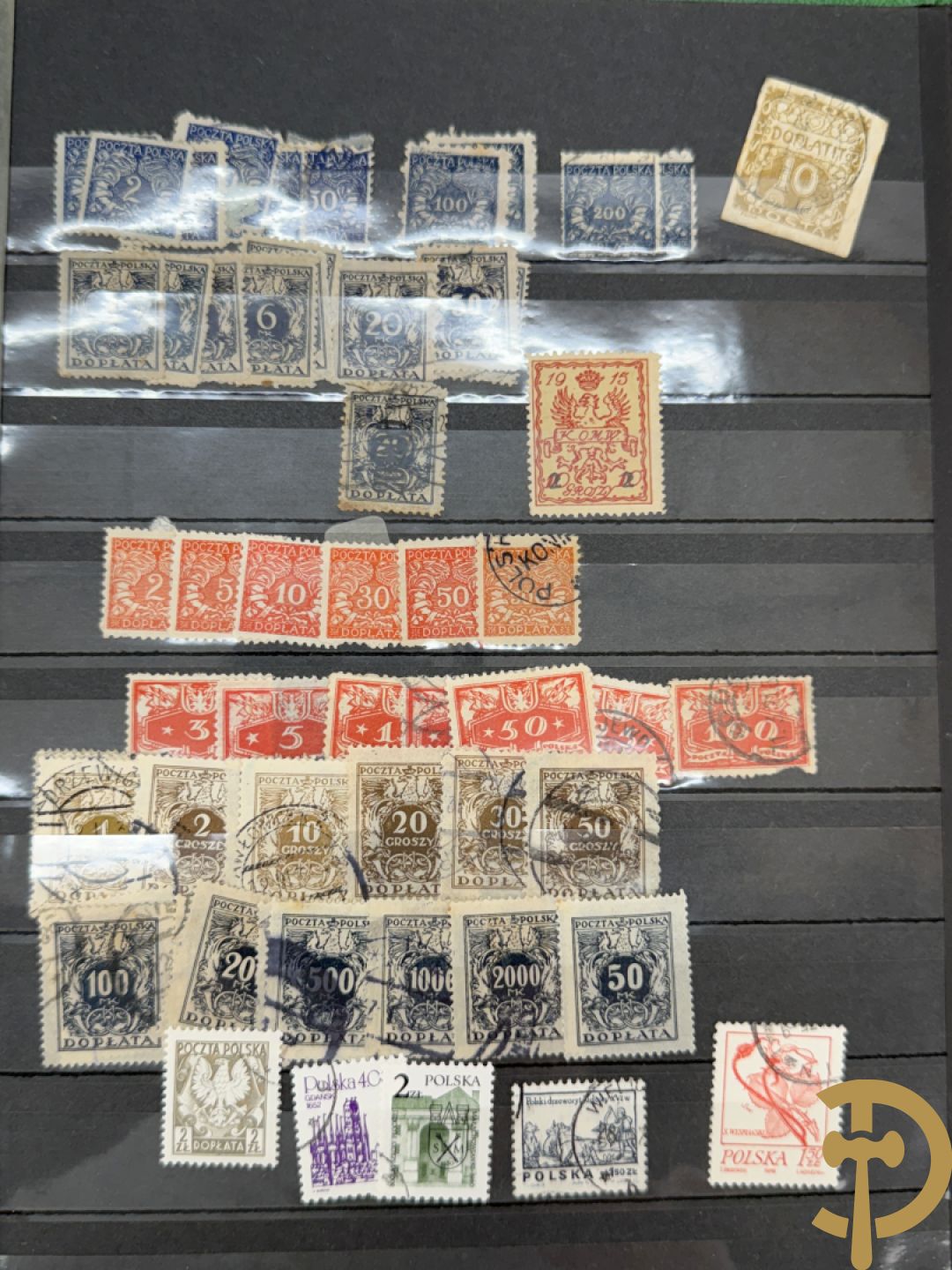 10 postzegelalbums van o.a. Duitsland, Congo, België, ... - Heel divers met veel zeldzame zegels