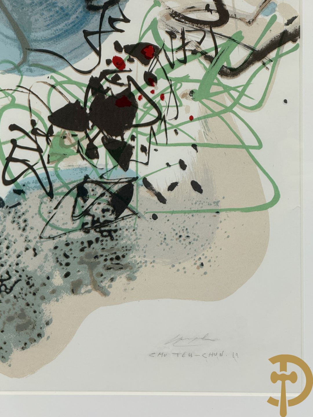CHU TEH-CHUN getekend en 