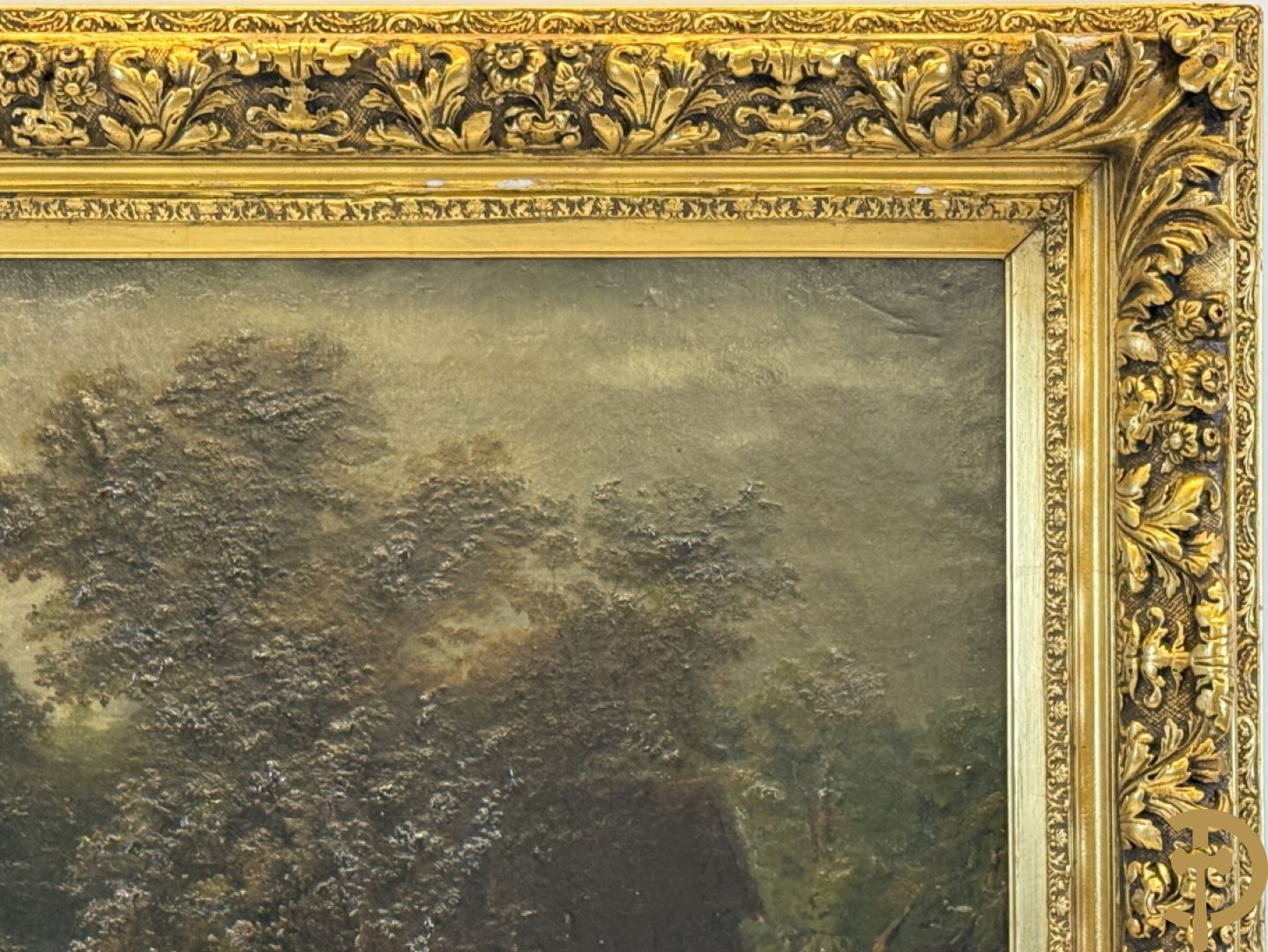 A.H. 1885 gemonogrammeerd rechts onder (August Hörter) 