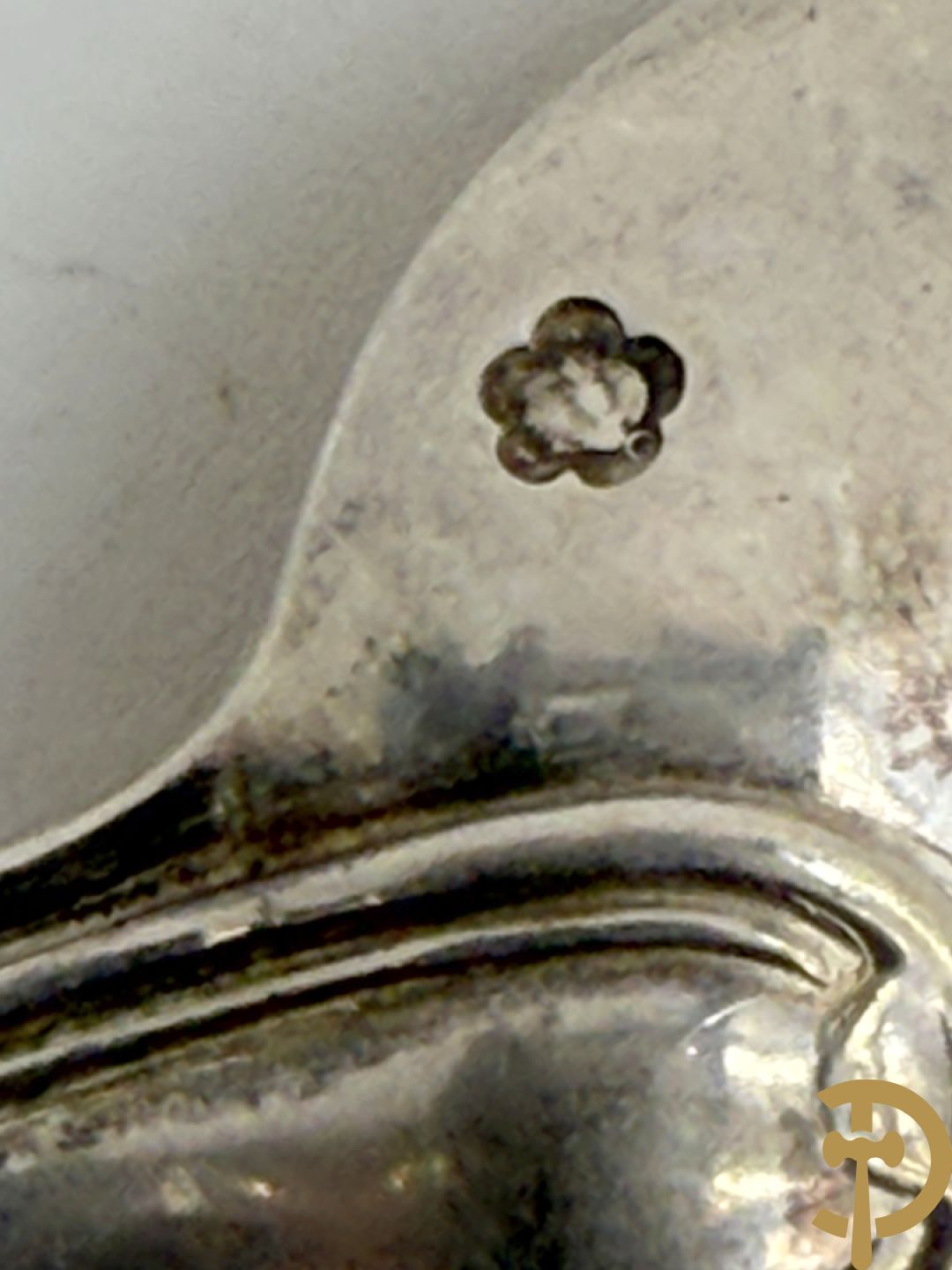 11 massief zilveren ijslepels + 6 koffielepels in massief zilver
