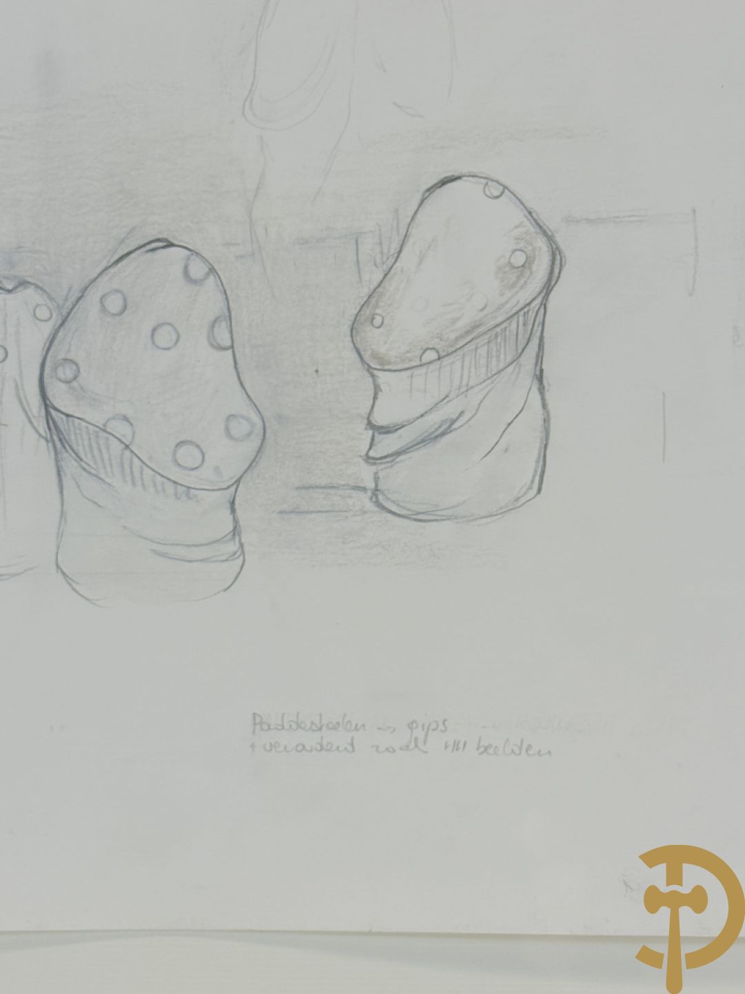 AERTS getekend (Michaël) verso gedateerd 2003 