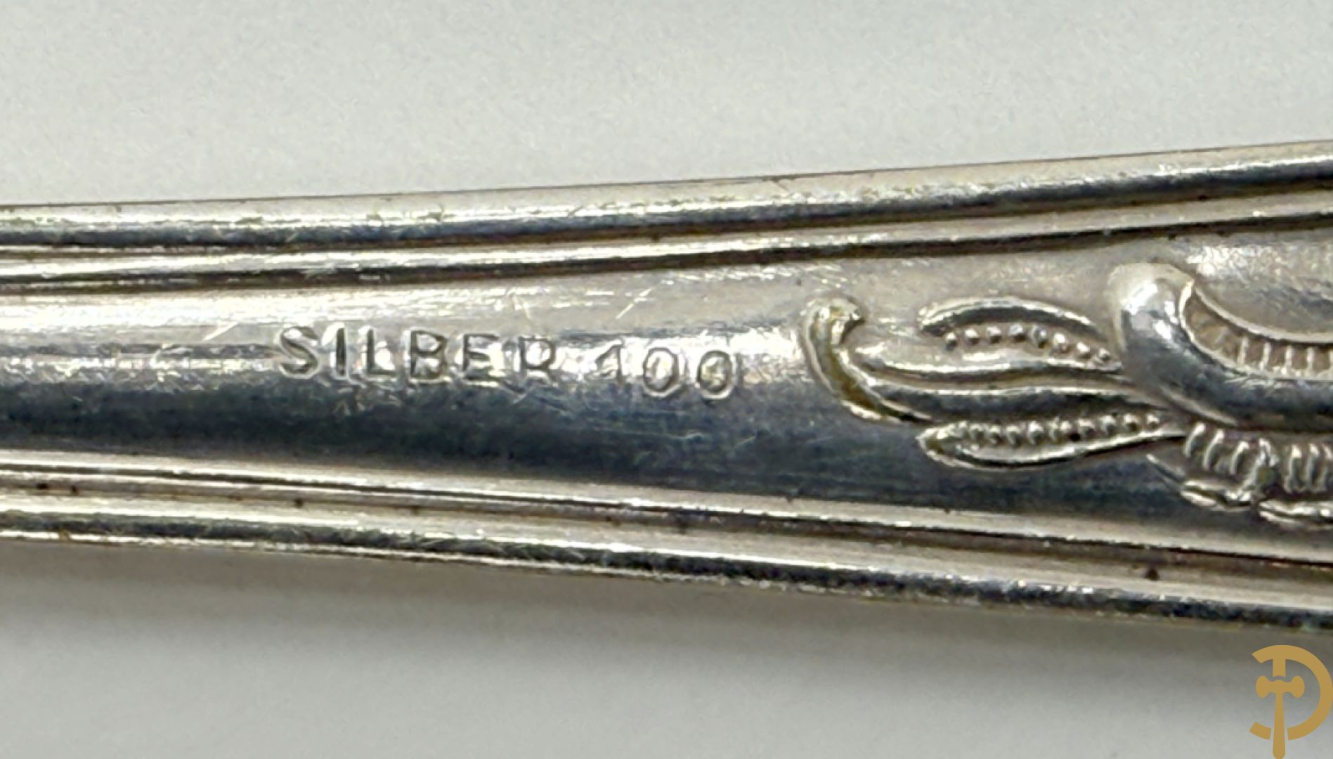 Verzilverd Louis XV bestek