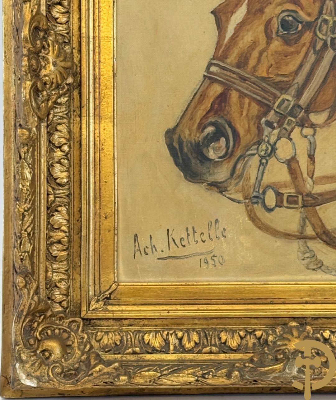 KETTELE Ach. getekend 1950 