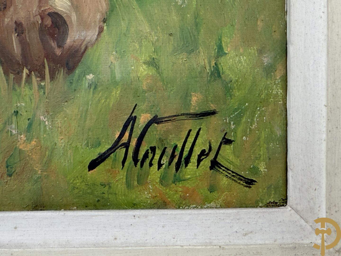 CAULLET A. getekend 
