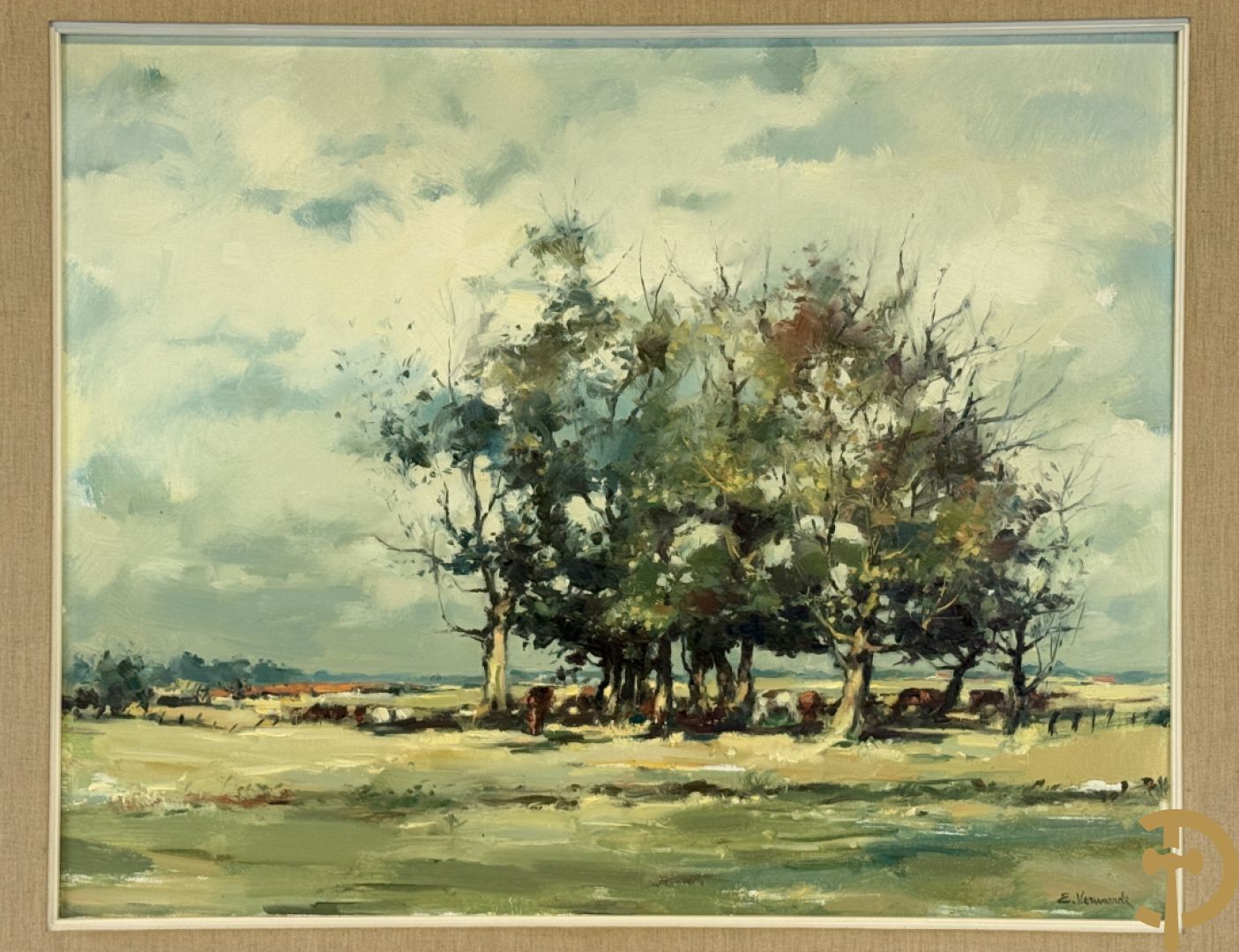 VERWAERDE E. getekend 
