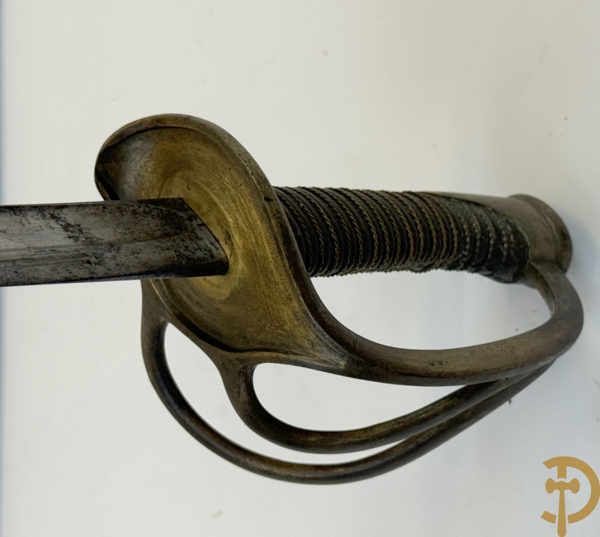 Sabel in schede van de Franse cavallerie, bovenaan gemerkt