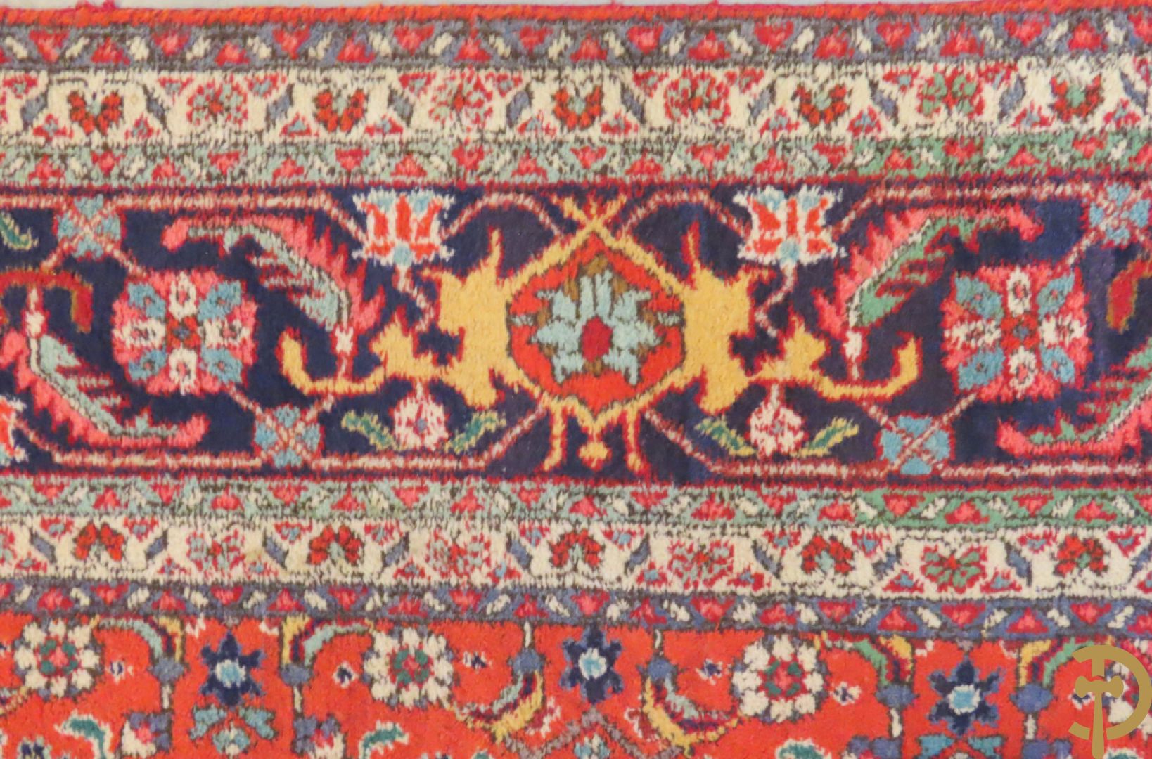 Oosters handgeknoopt tapijt Tabriz