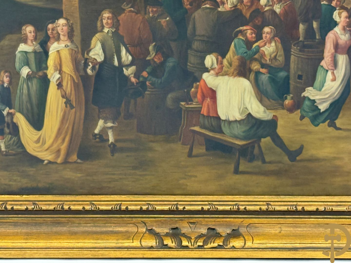 LANNOO A. getekend naar D. Teniers 