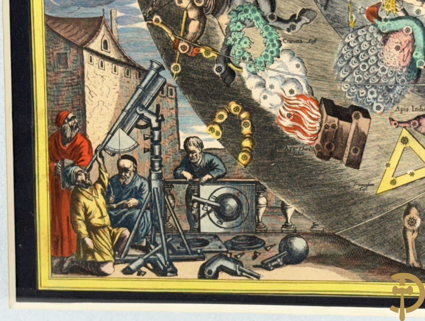HONDIUS Hendricus 1661 getekend 