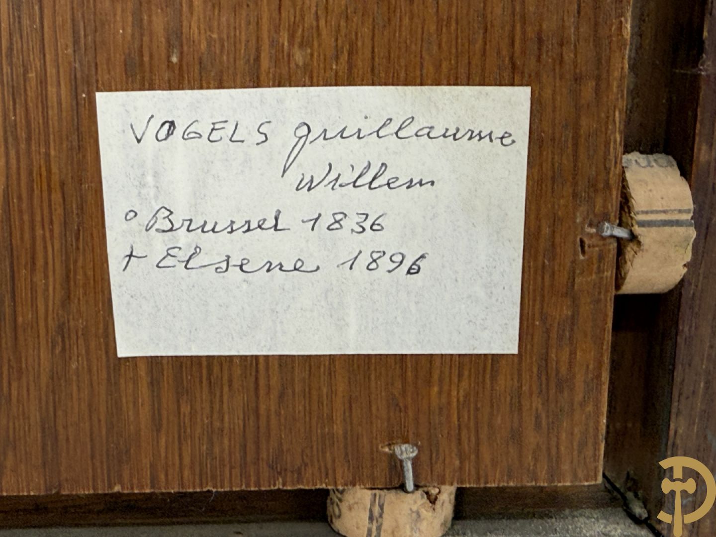 VOGELS G. getekend (Guillaume) 