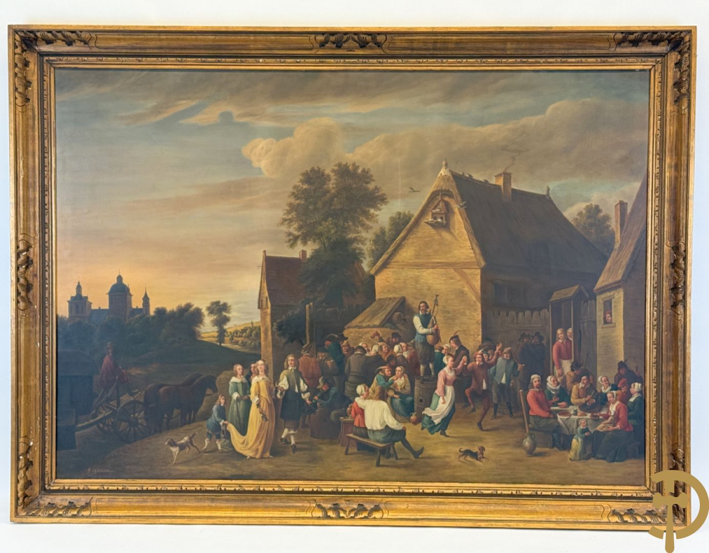 LANNOO A. getekend naar D. Teniers 