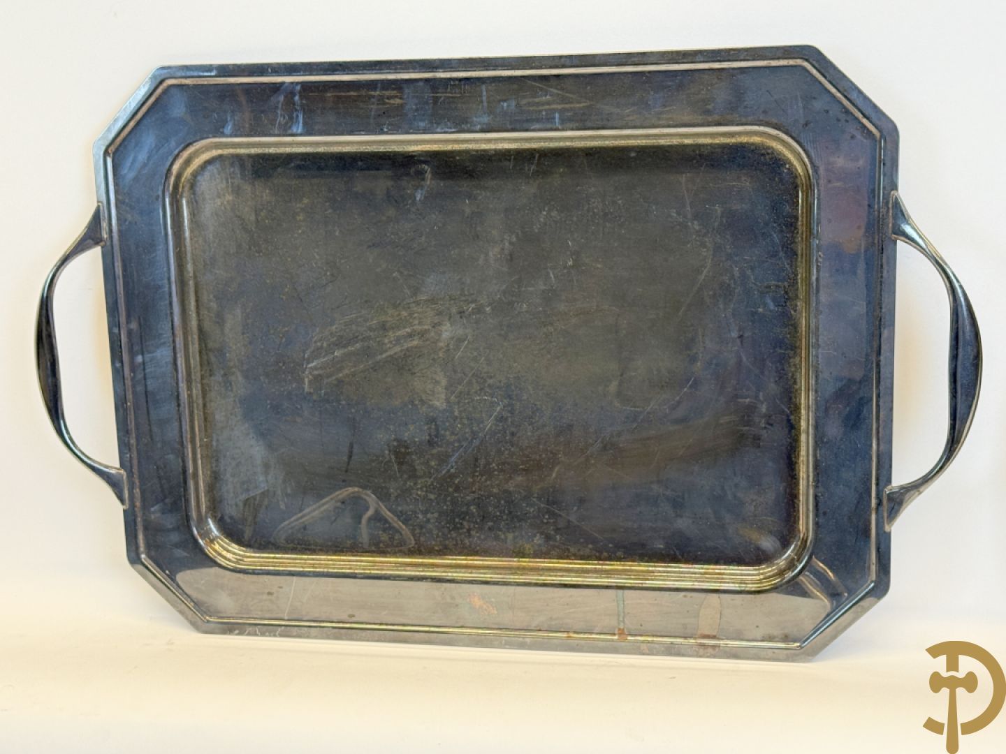 Lot verzilverde schalen, toasthouders, saucières en coupes