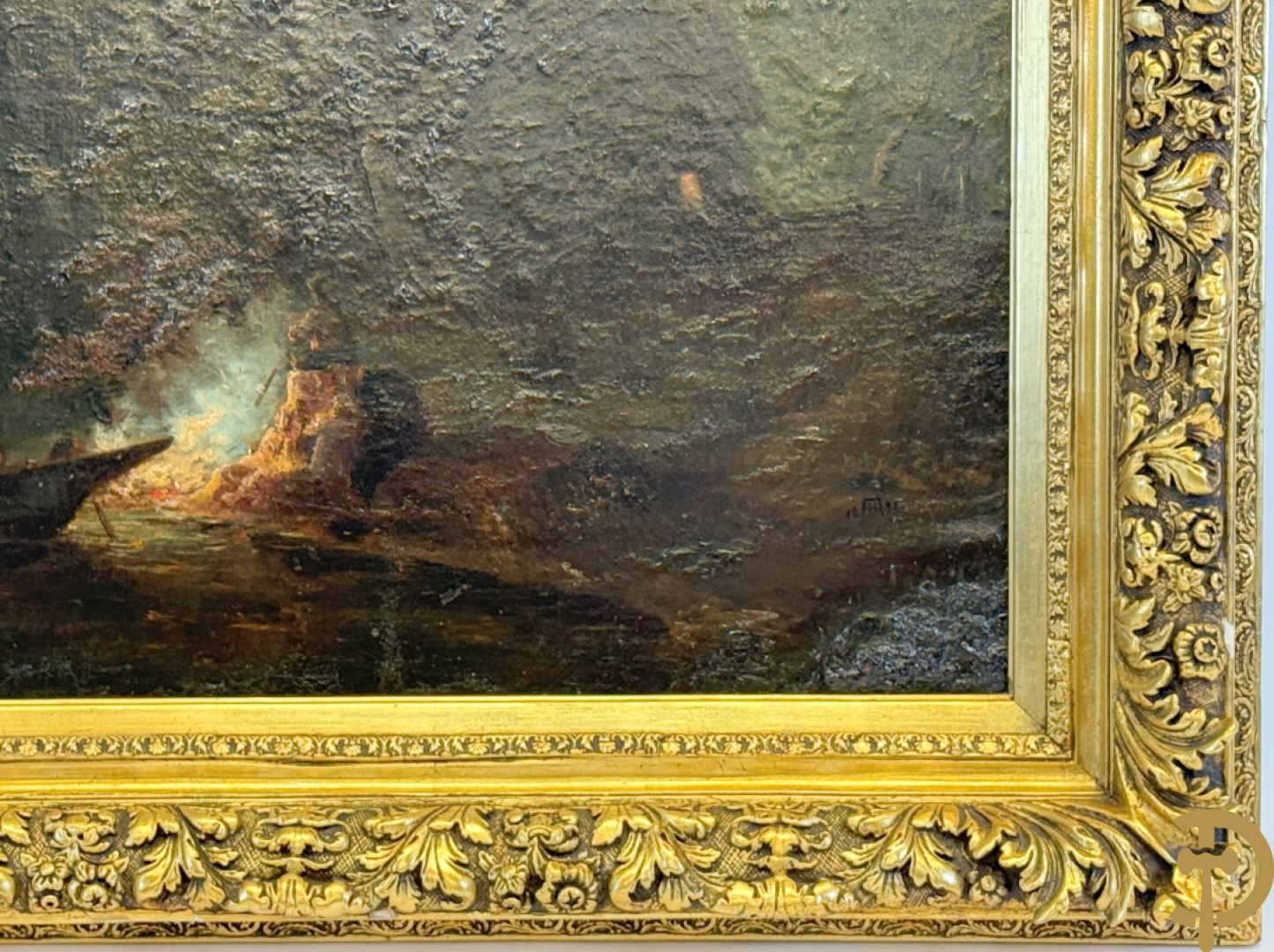 A.H. 1885 gemonogrammeerd rechts onder (August Hörter) 